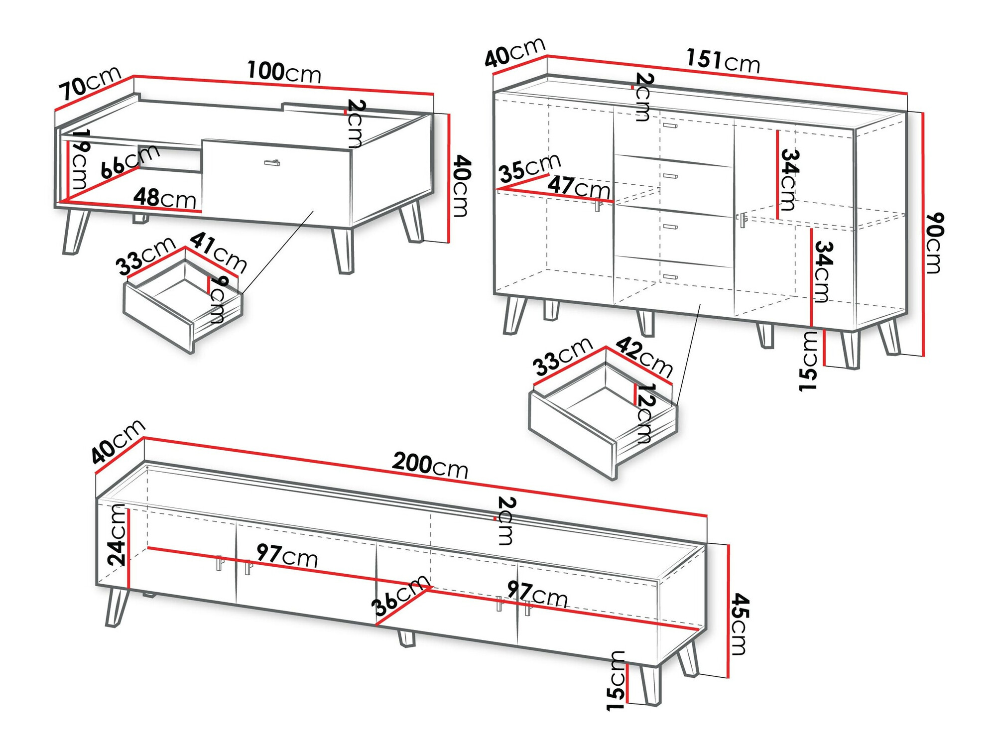 Woonkamerset Comfivo Avimelo 102