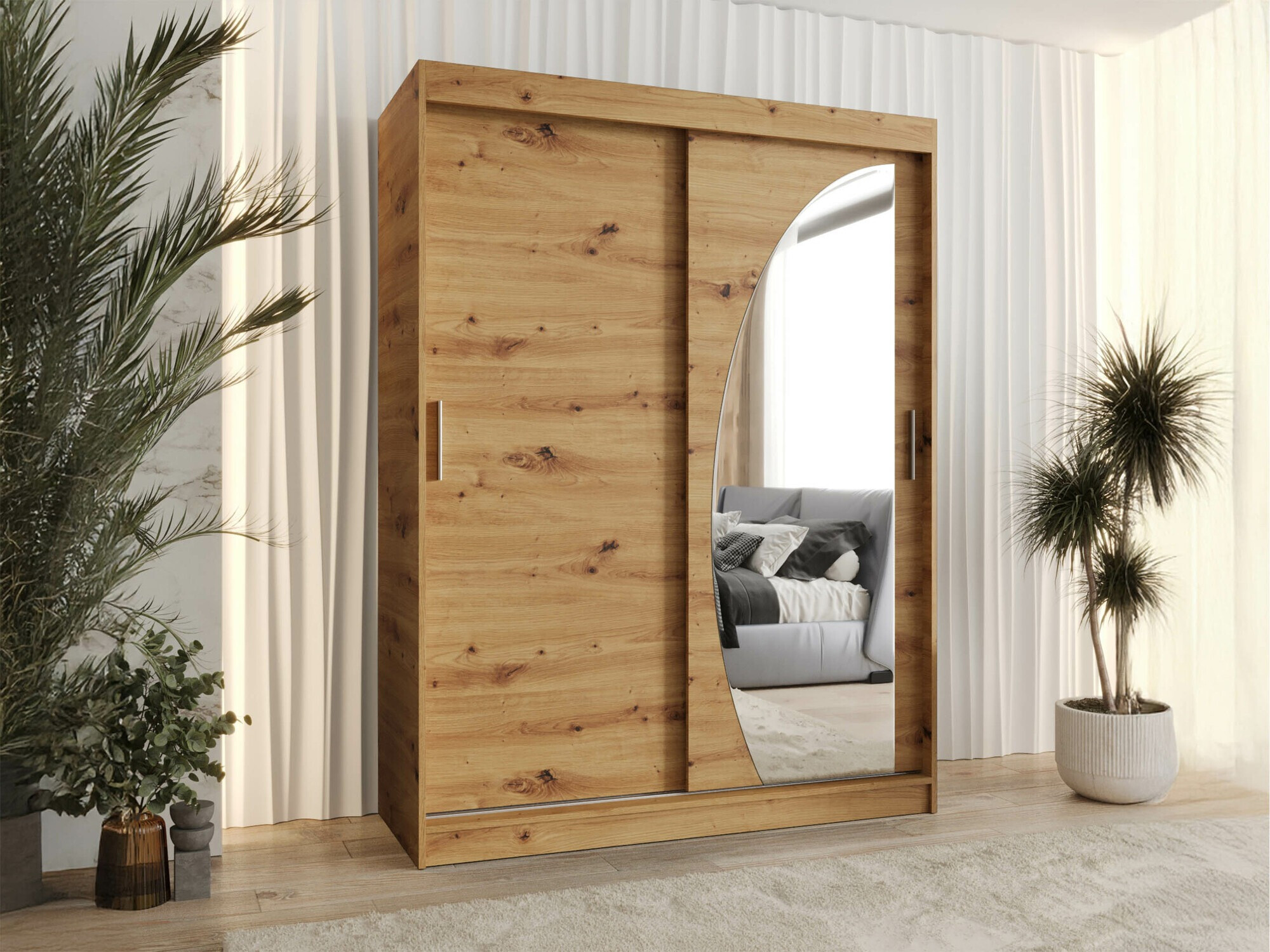 Kledingkast Hartford 503 (Artisan eiken)