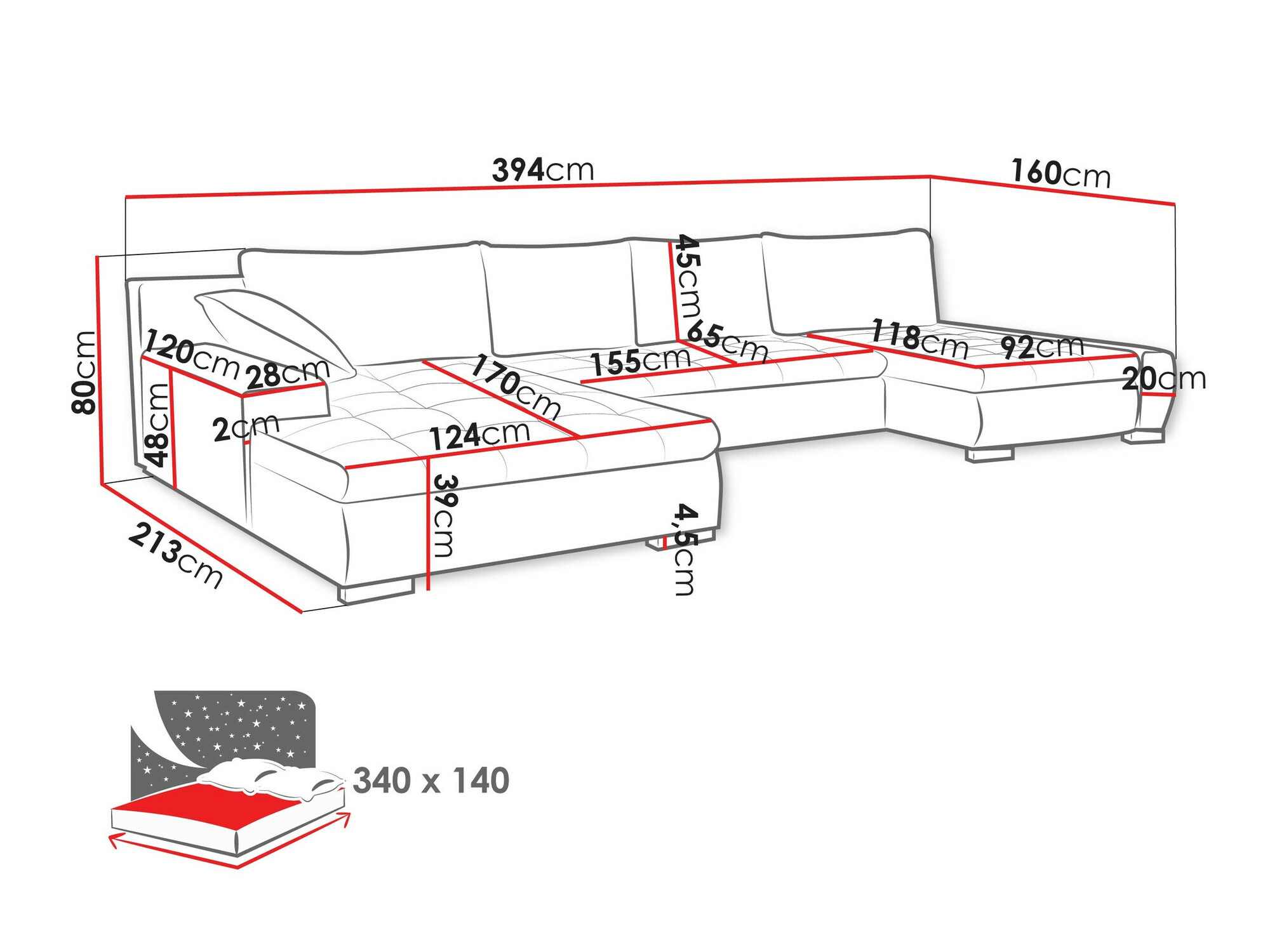 Hoekbank Comfivo 106 (Clara 215.02)