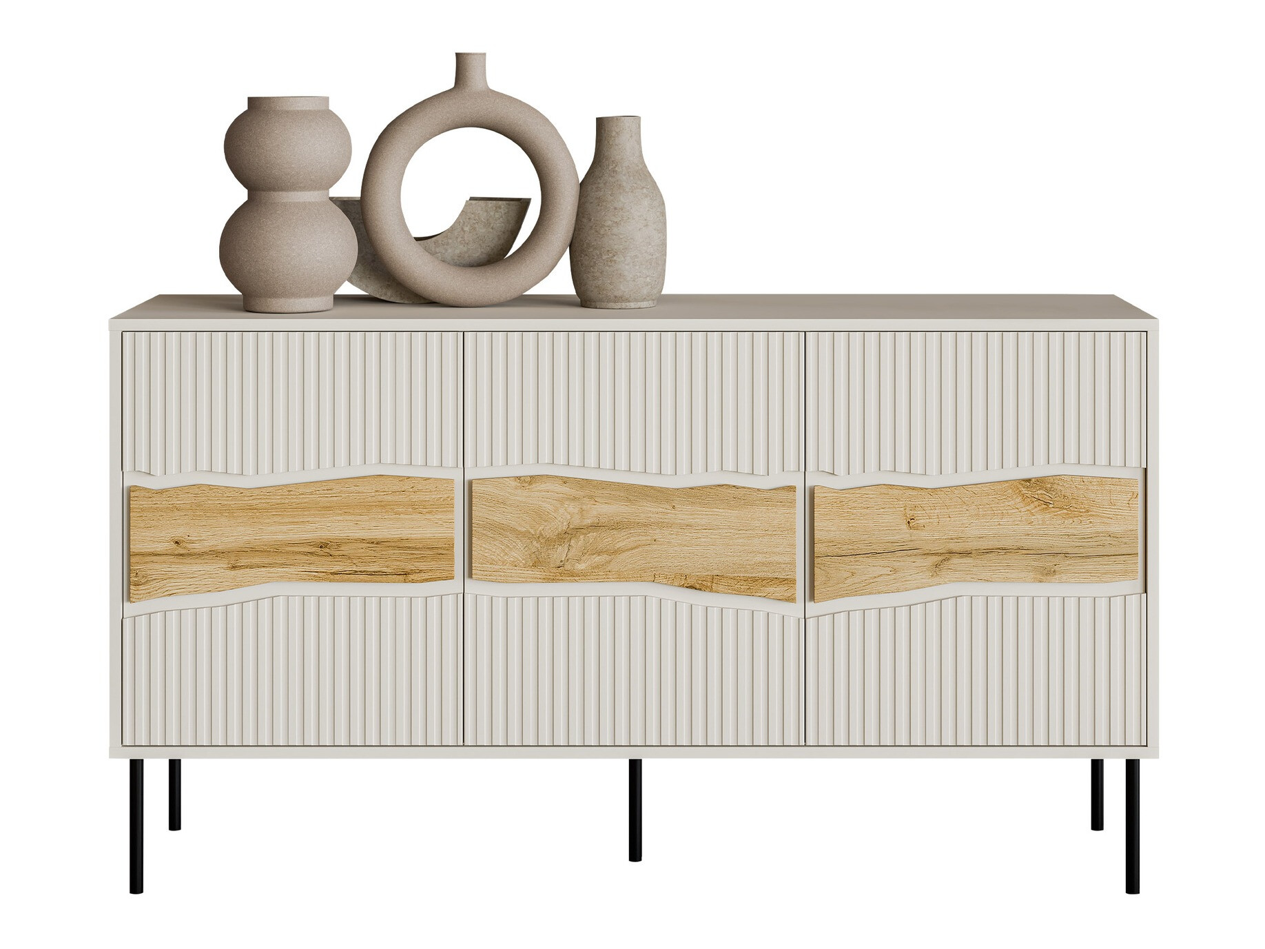 Dressoir Monevare 100 (Wotan eik + Kasjmier)