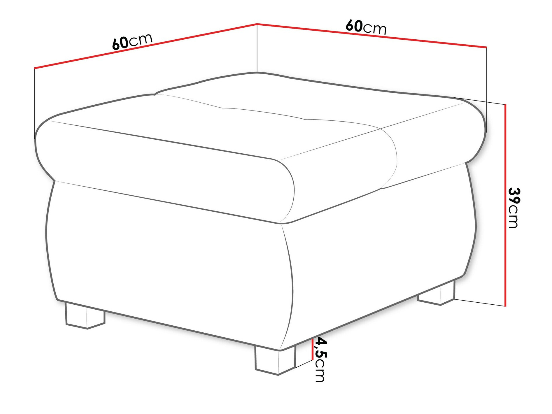 Poef Comfivo 122 (Clara 215.02)