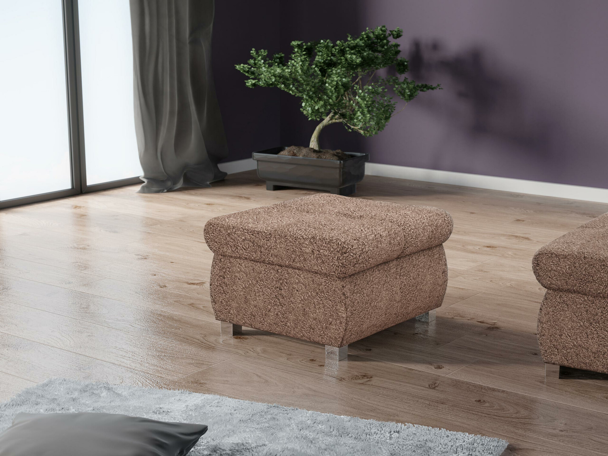 Poef Comfivo 122 (Coral 45)