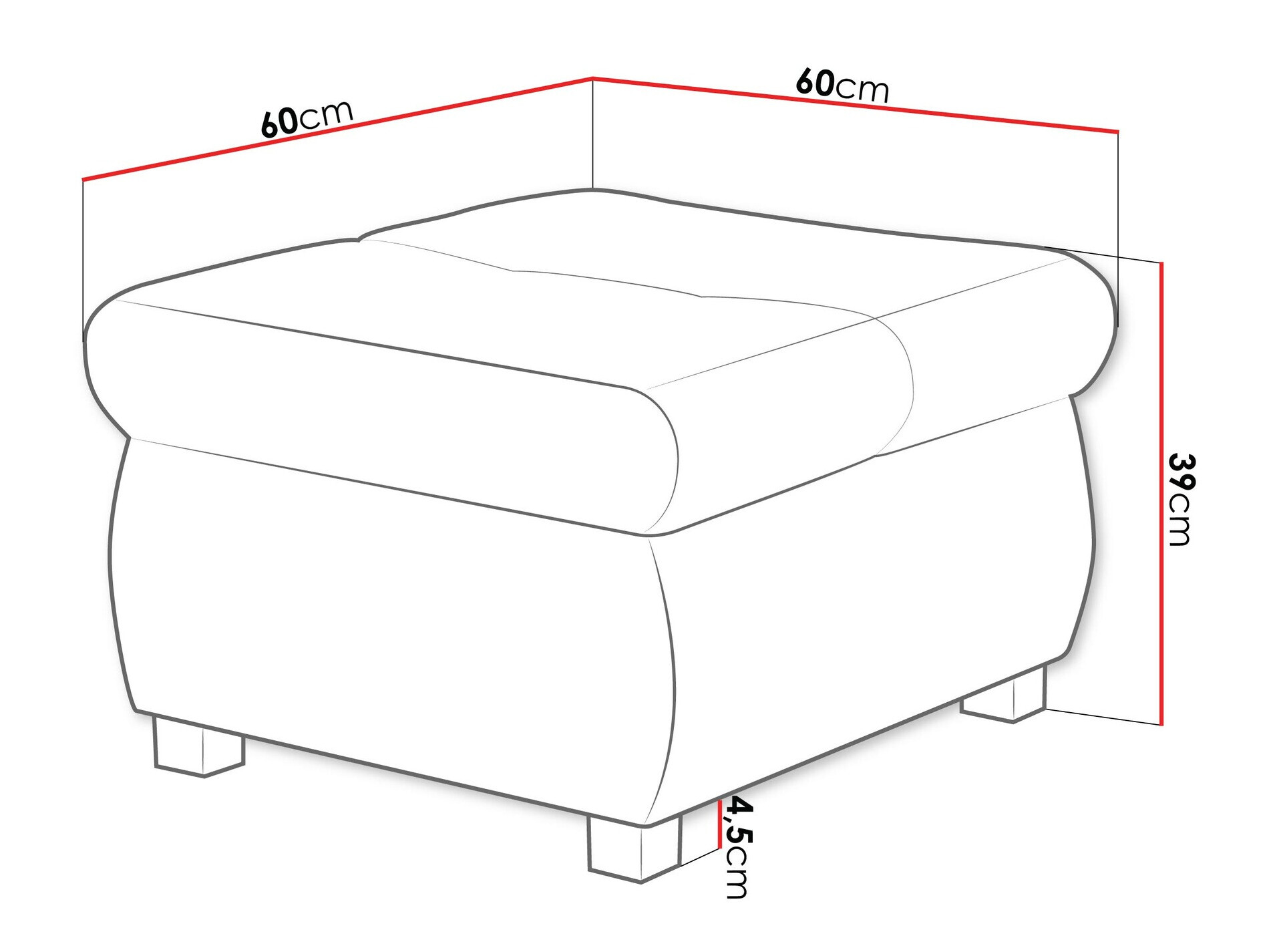 Poef Comfivo 122 (Wave 05)