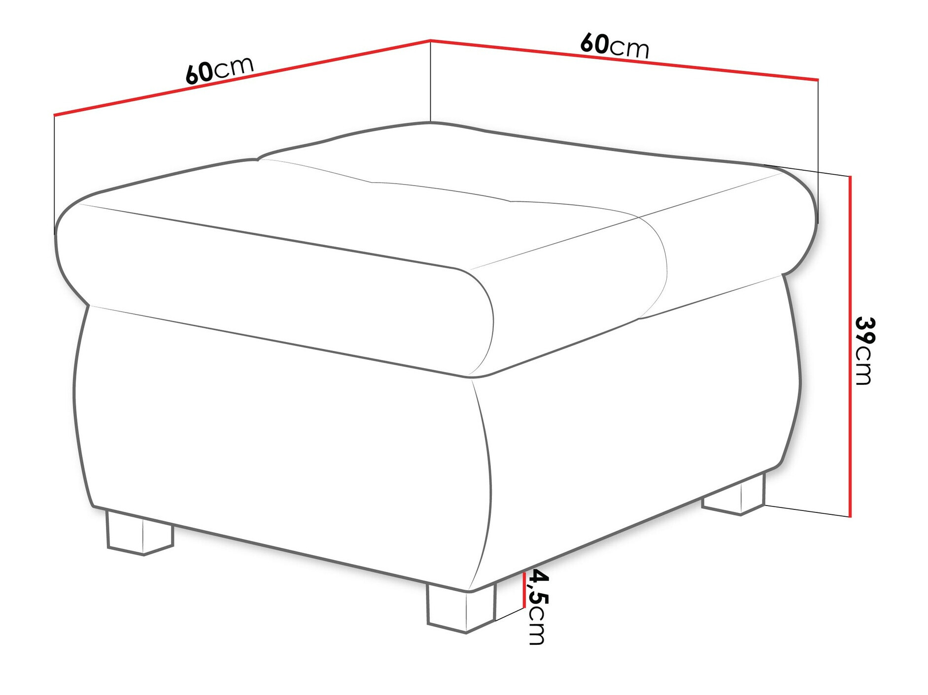Poef Comfivo 122 (Wave 09)