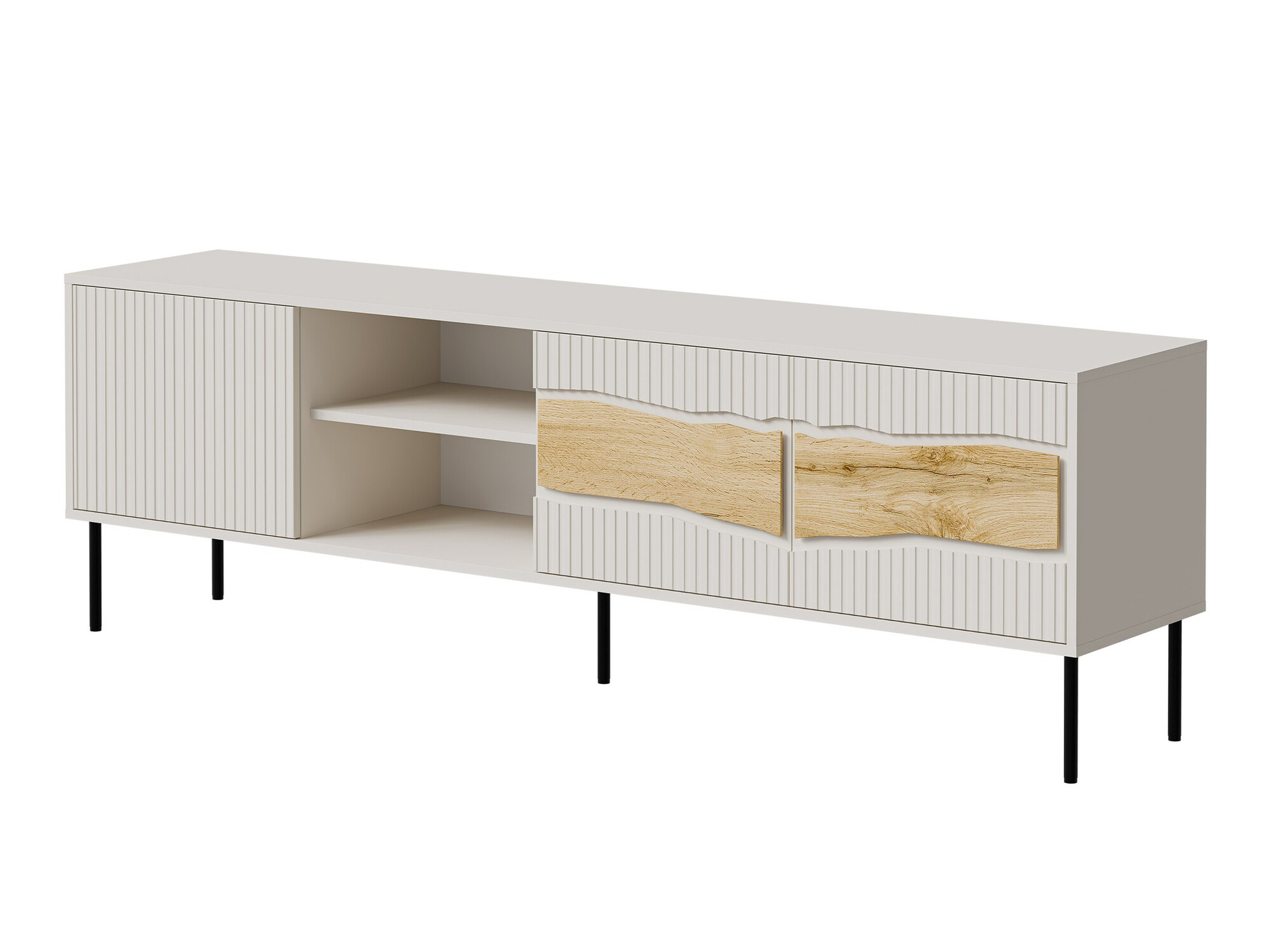 TV-meubel Monevare 102 (Wotan eik + Kasjmier)