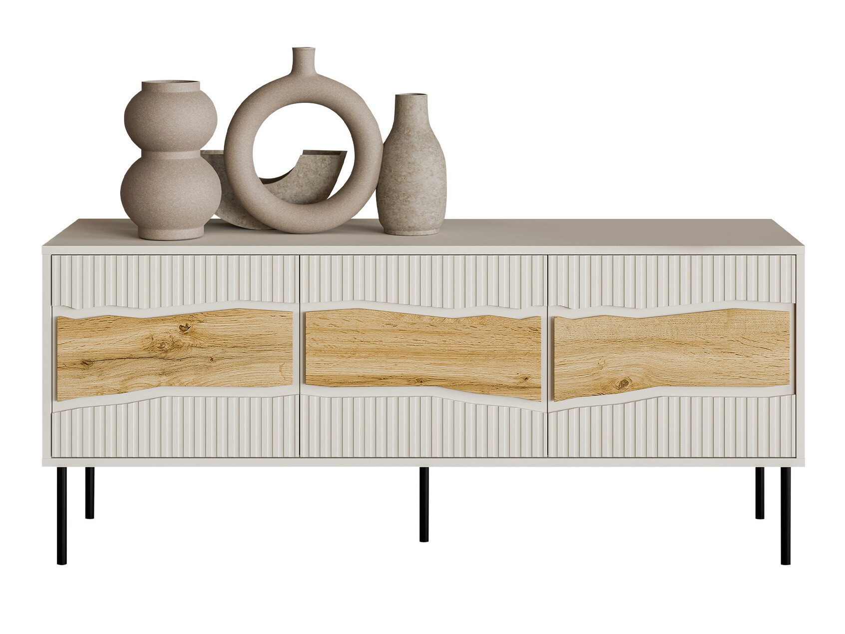 TV-meubel Monevare 103 (Wotan eik + Kasjmier)