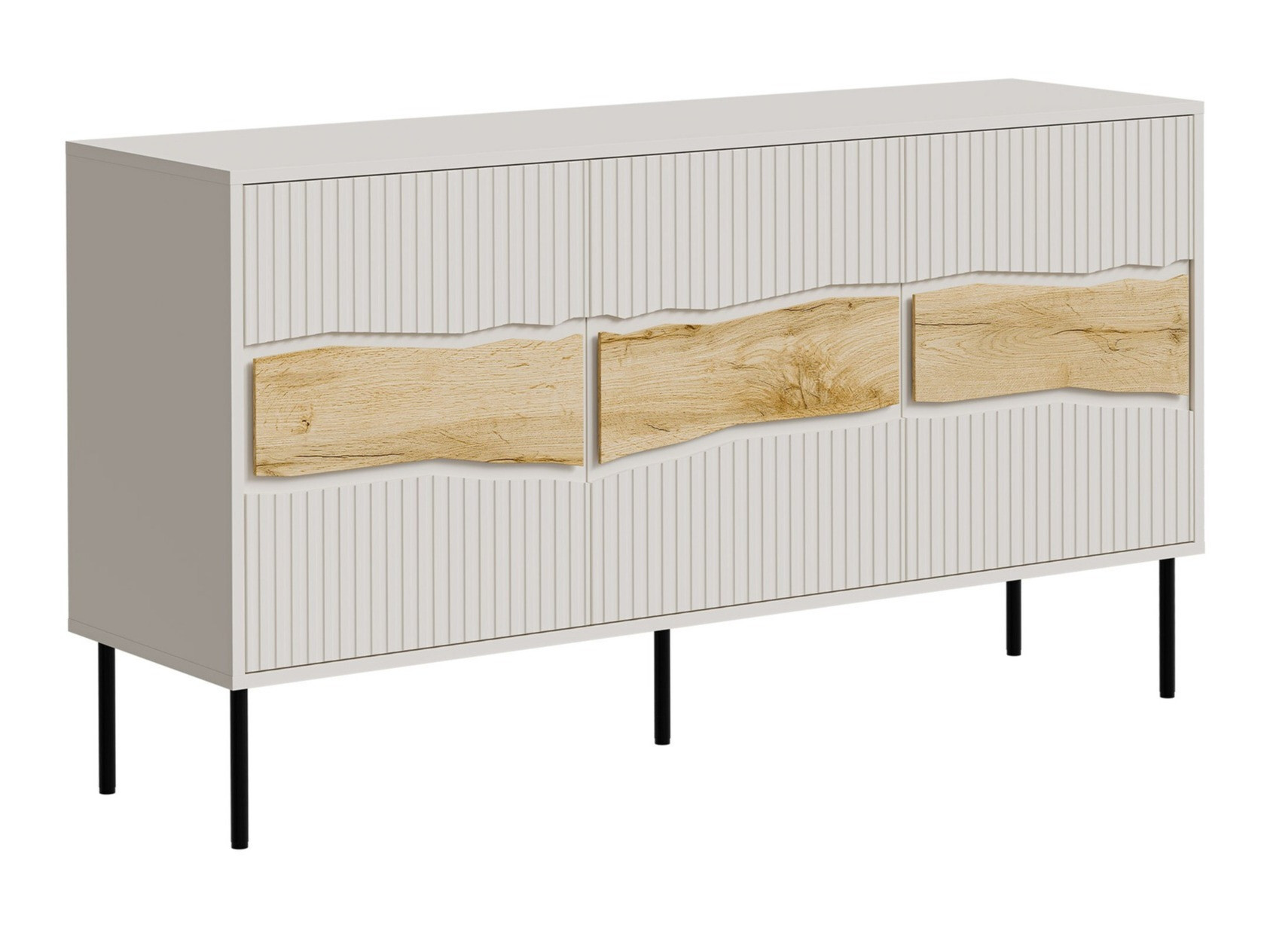Dressoir Monevare 100 (Wotan eik + Kasjmier)