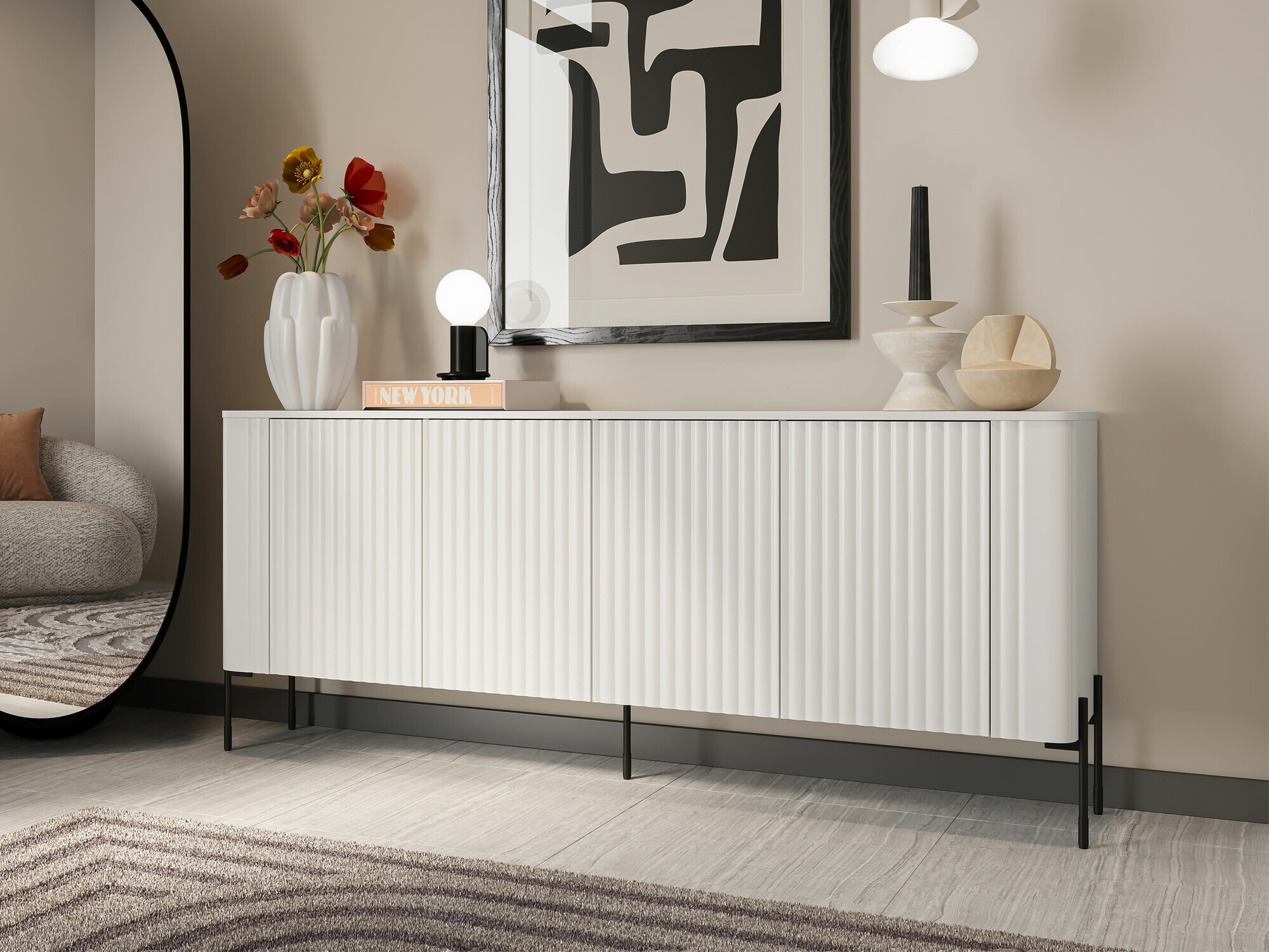 Dressoir Nobilitas I (Wit)