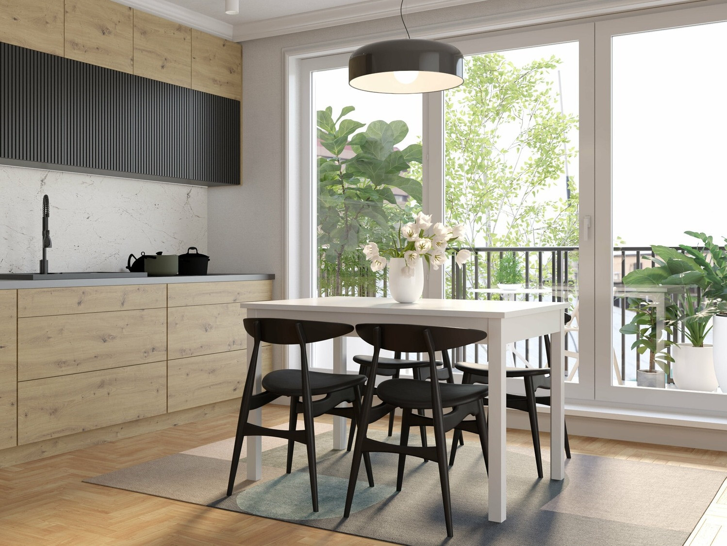 Tafel Bristol 220 (Wit)