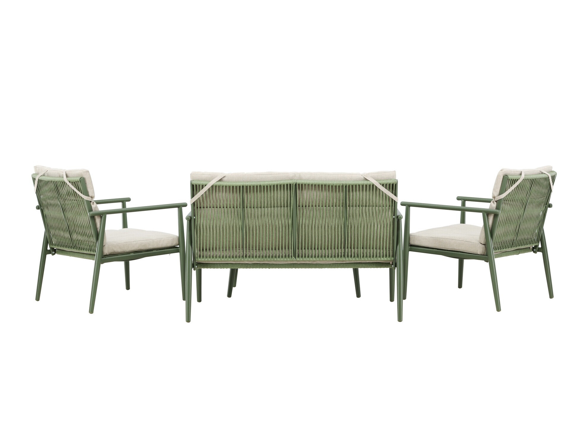 Buiten meubilair set Dallas 4831 (Groen + Beige)