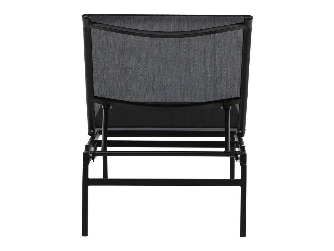 Loungestoel voor buiten Dallas 4834 (Zwart)
