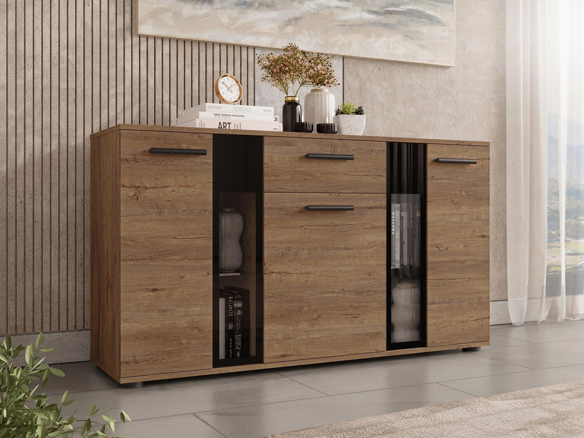 Ladekast Tucson 114 (Lefkas eik)