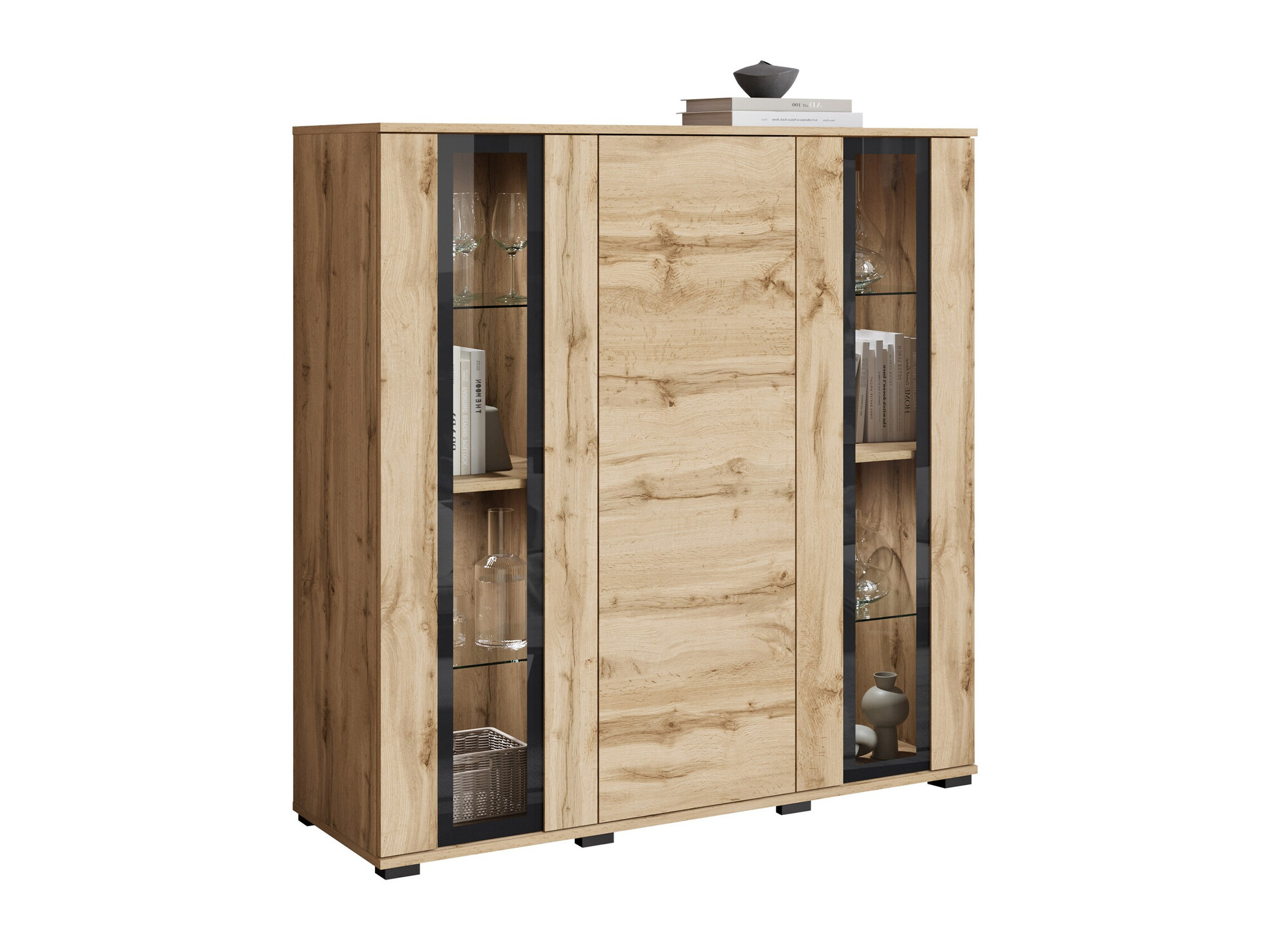 Dressoir Torcame 100 (Wotan eik)