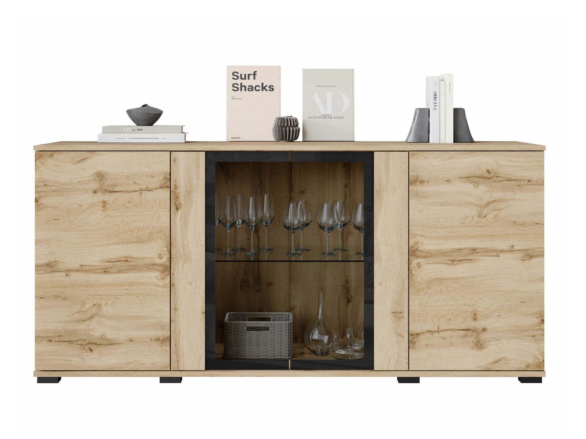 Dressoir Torcame 102 (Wotan eik)