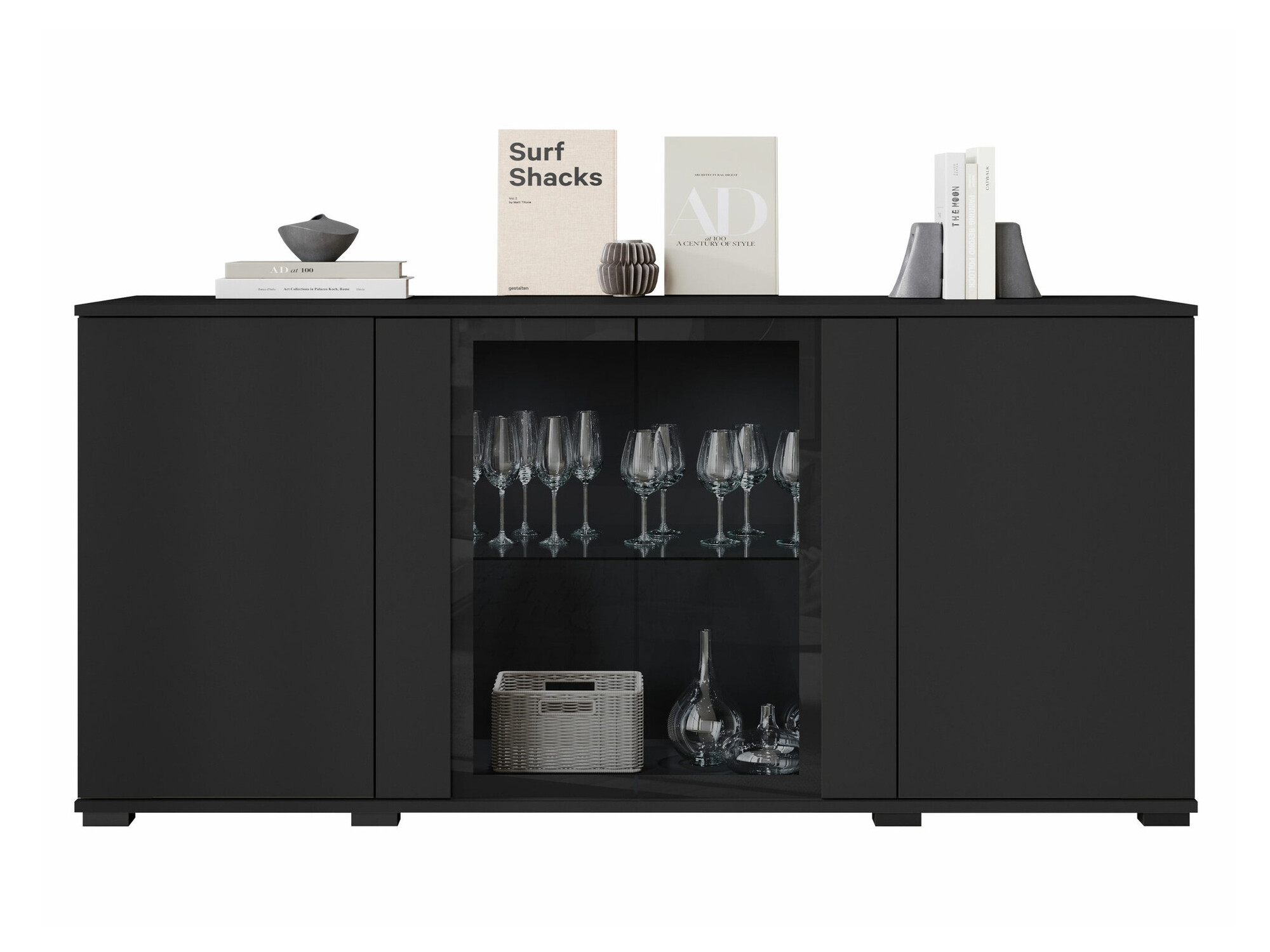 Dressoir Torcame 102 (Zwart)