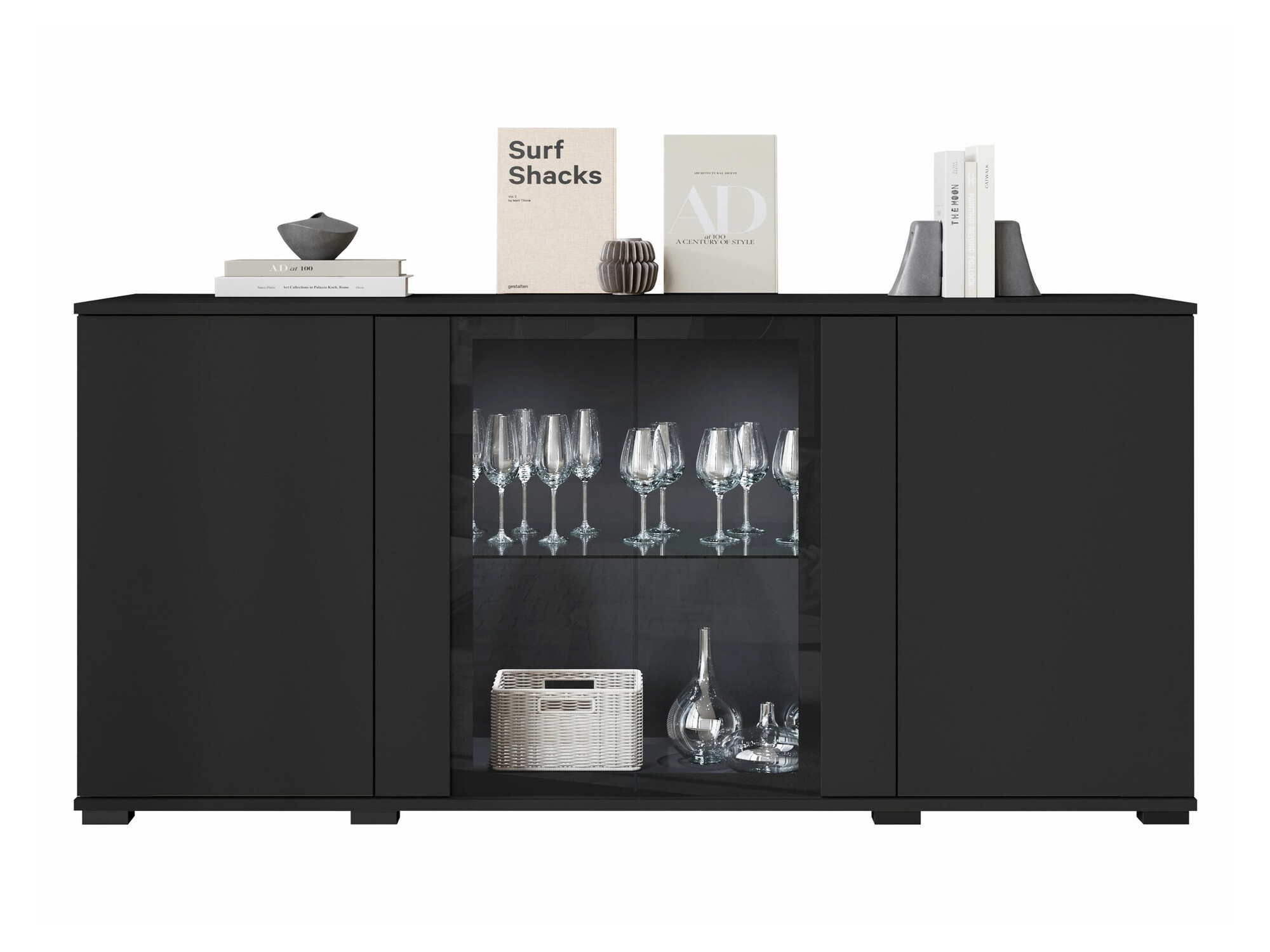 Dressoir Torcame 102 (Zwart)