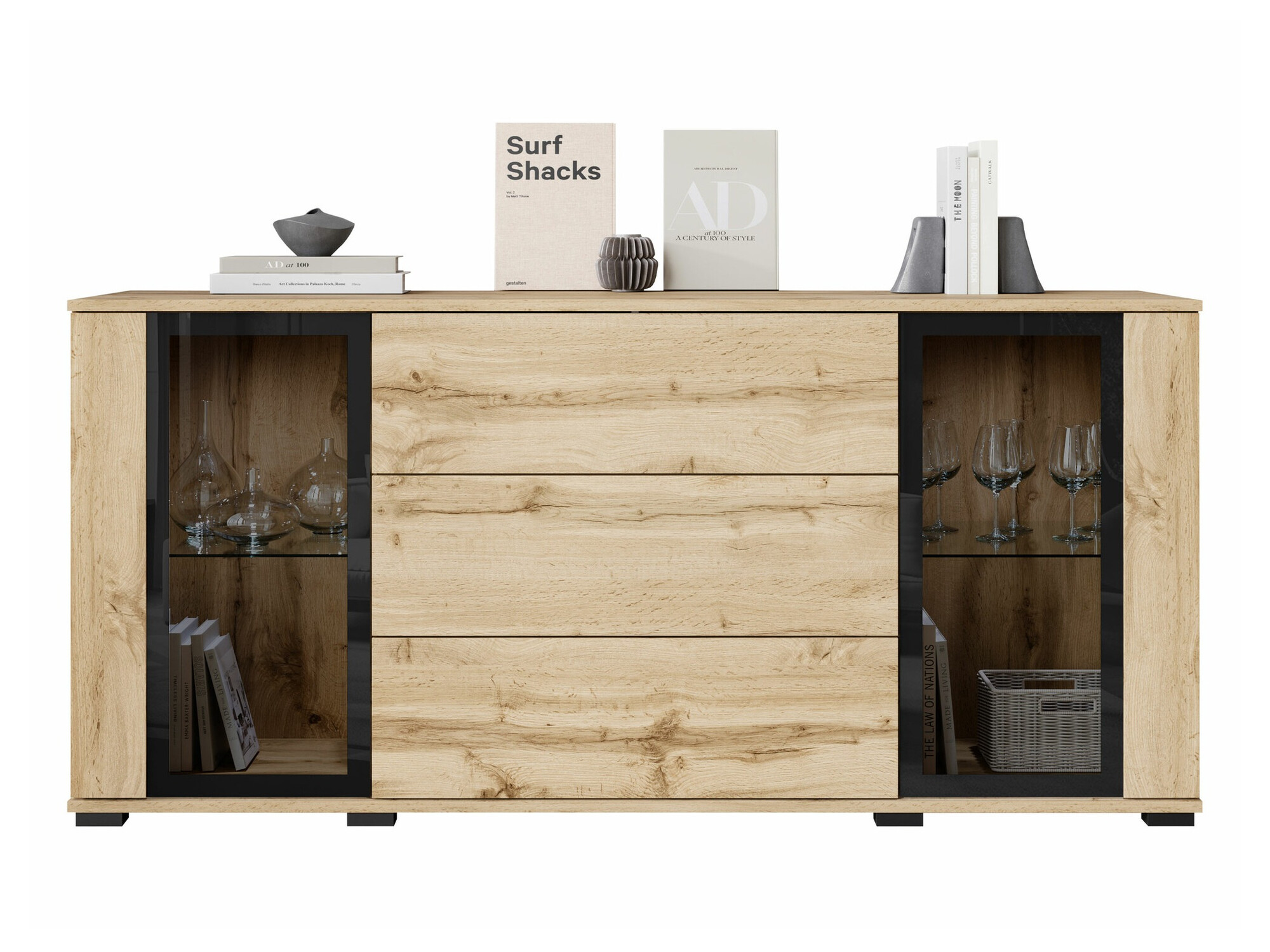 Ladekast Torcame 101 (Wotan eik)