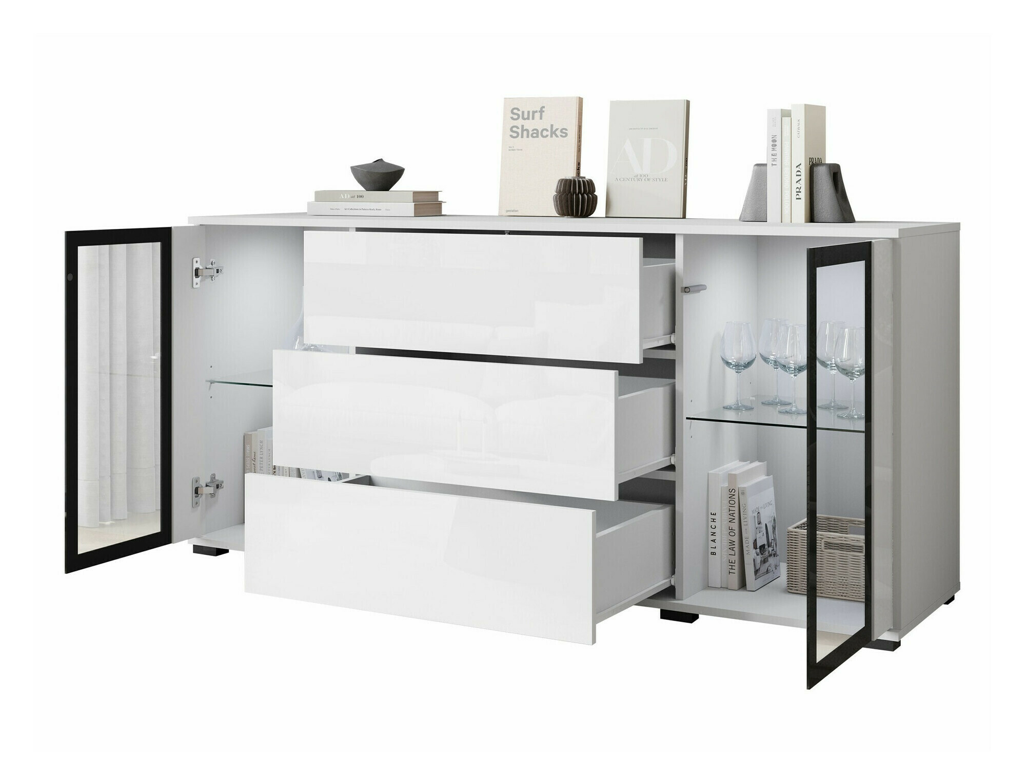 Ladekast Torcame 101 (Wotan eik)