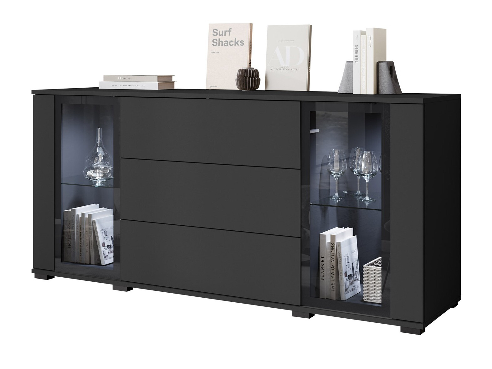 Ladekast Torcame 101 (Zwart)