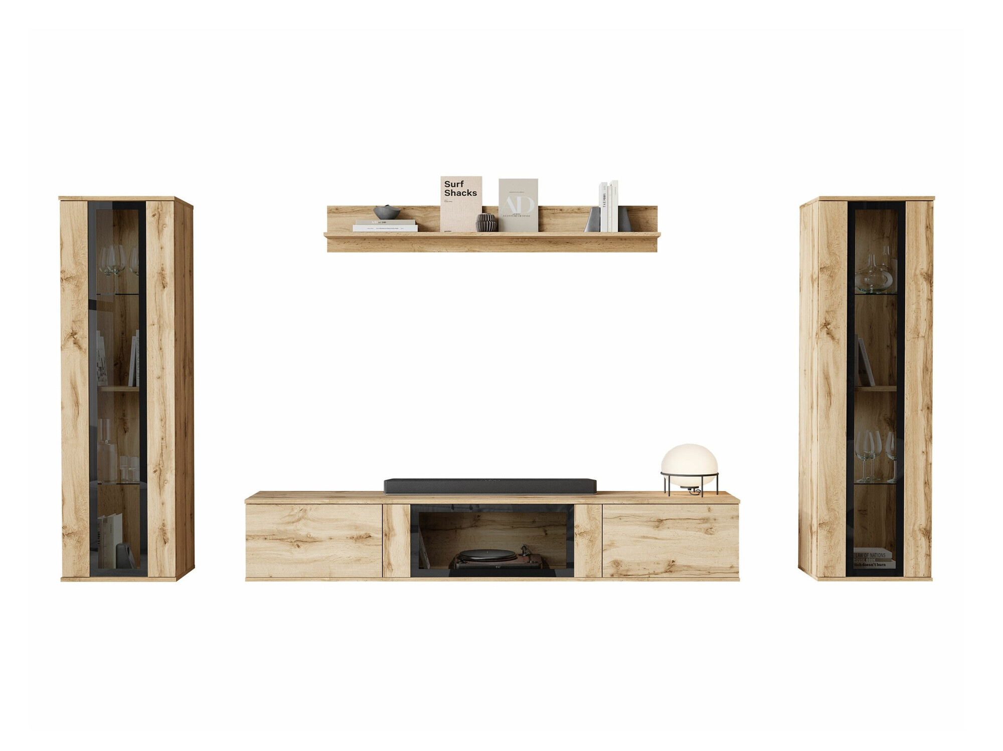 Woonkamerset Torcame 103 (Wotan eik)