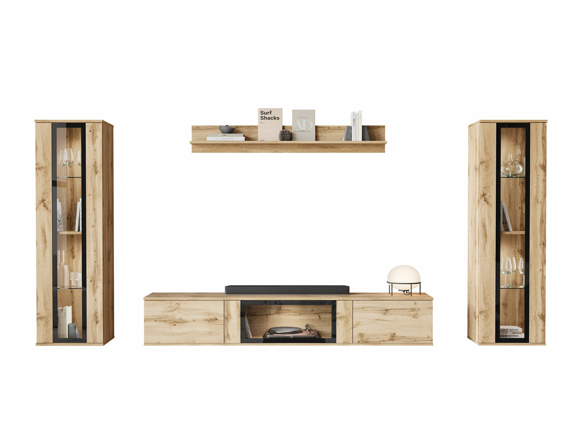 Woonkamerset Torcame 103 (Wotan eik)