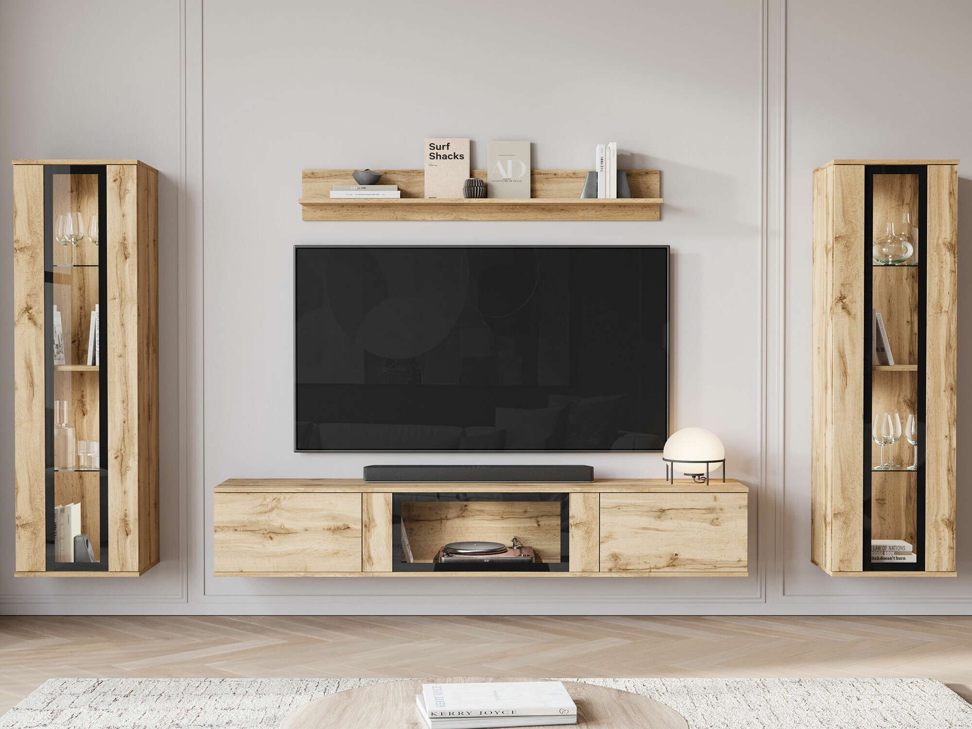 Woonkamerset Torcame 103 (Wotan eik)