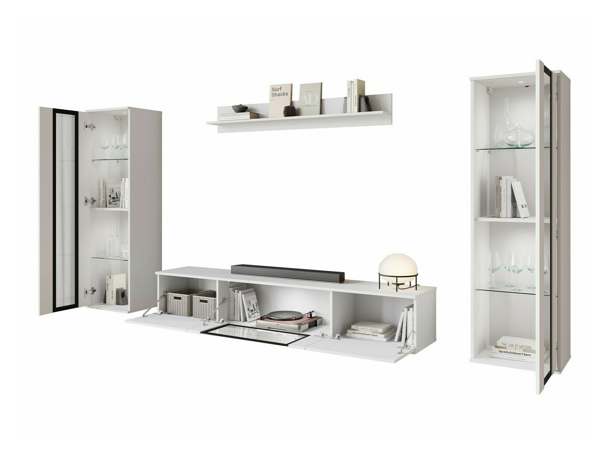 Woonkamerset Torcame 103 (Zwart)