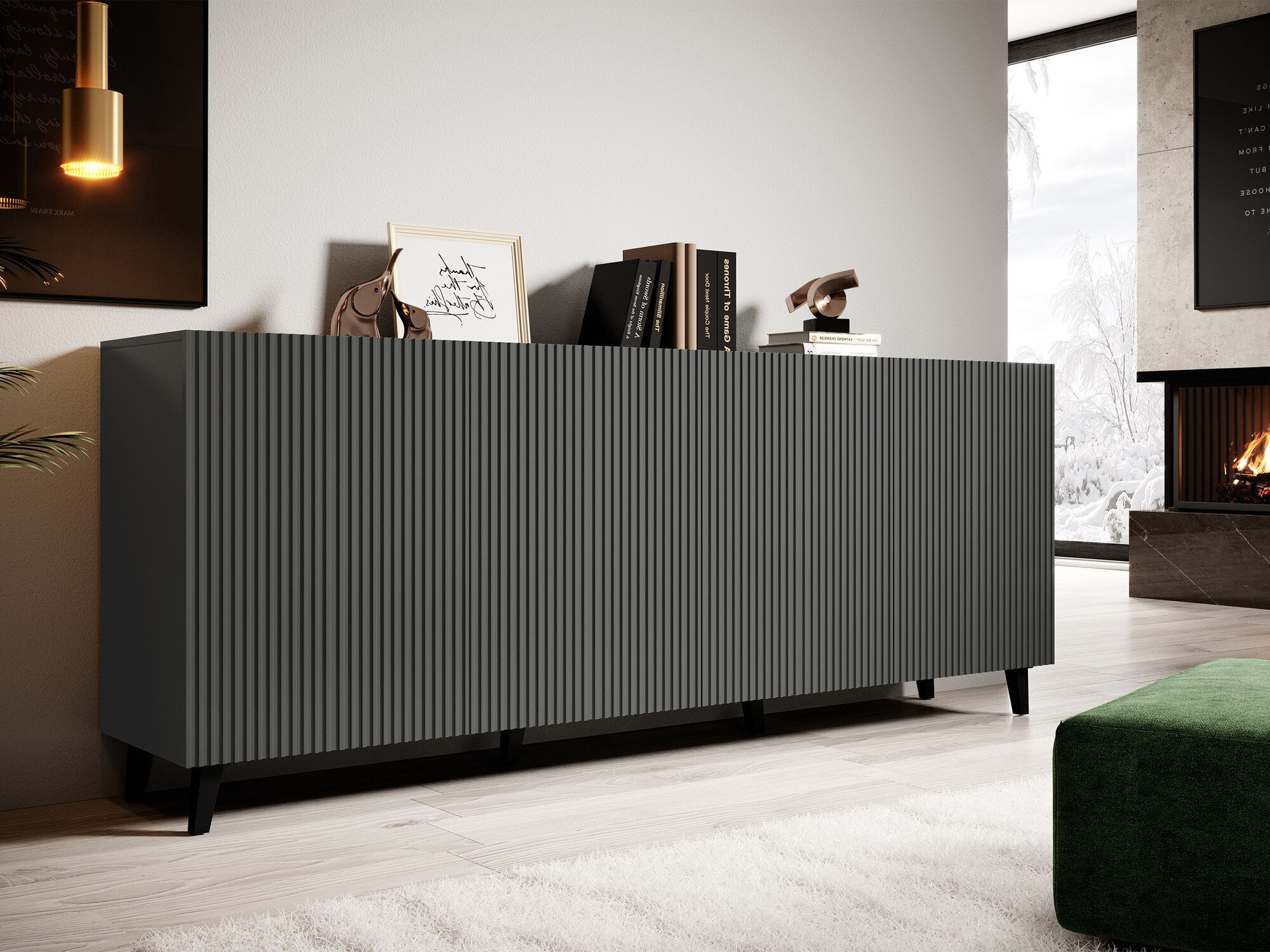 Dressoir Comes (Antraciet)