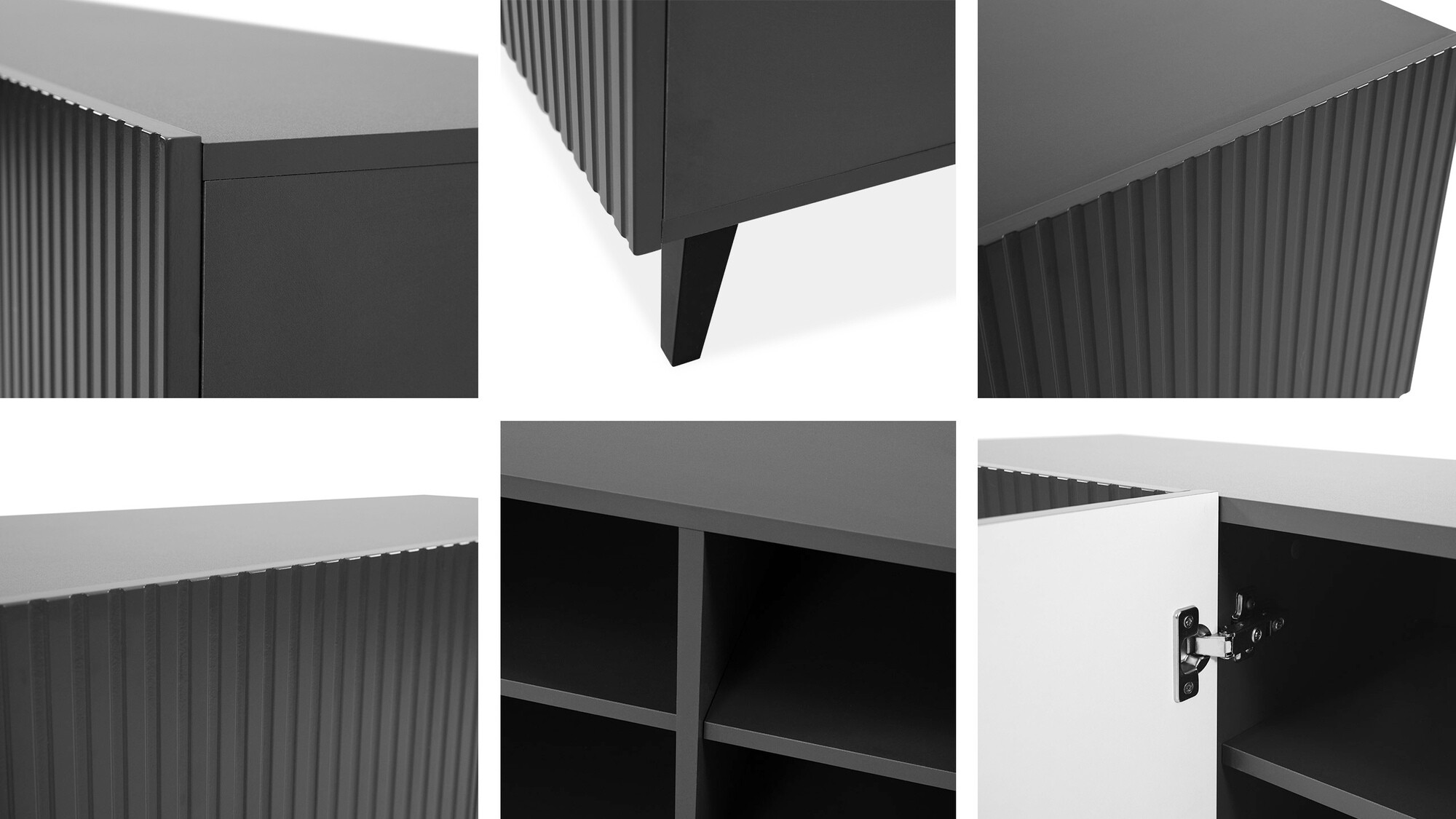 Dressoir Remeta 100 (Antraciet)