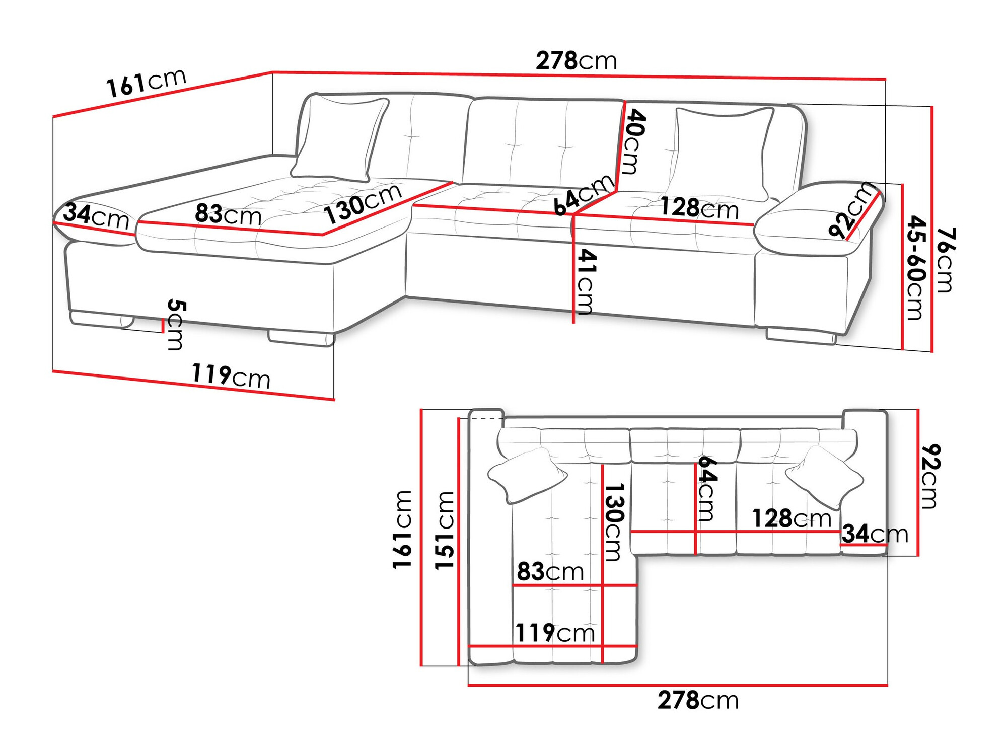 Hoekbank Comfivo 219 (Boucle Baloo 2073)