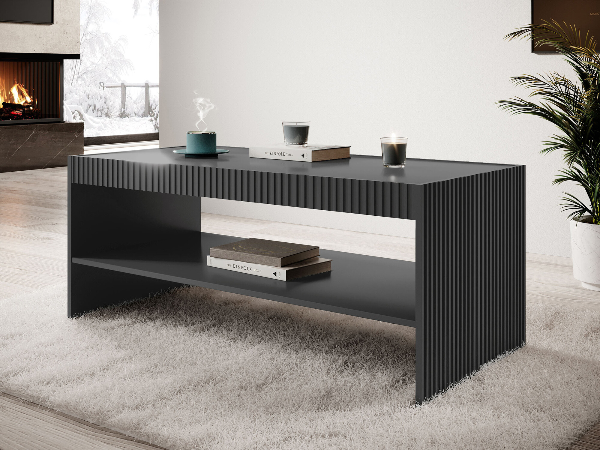 Salontafel Comes (Antraciet)