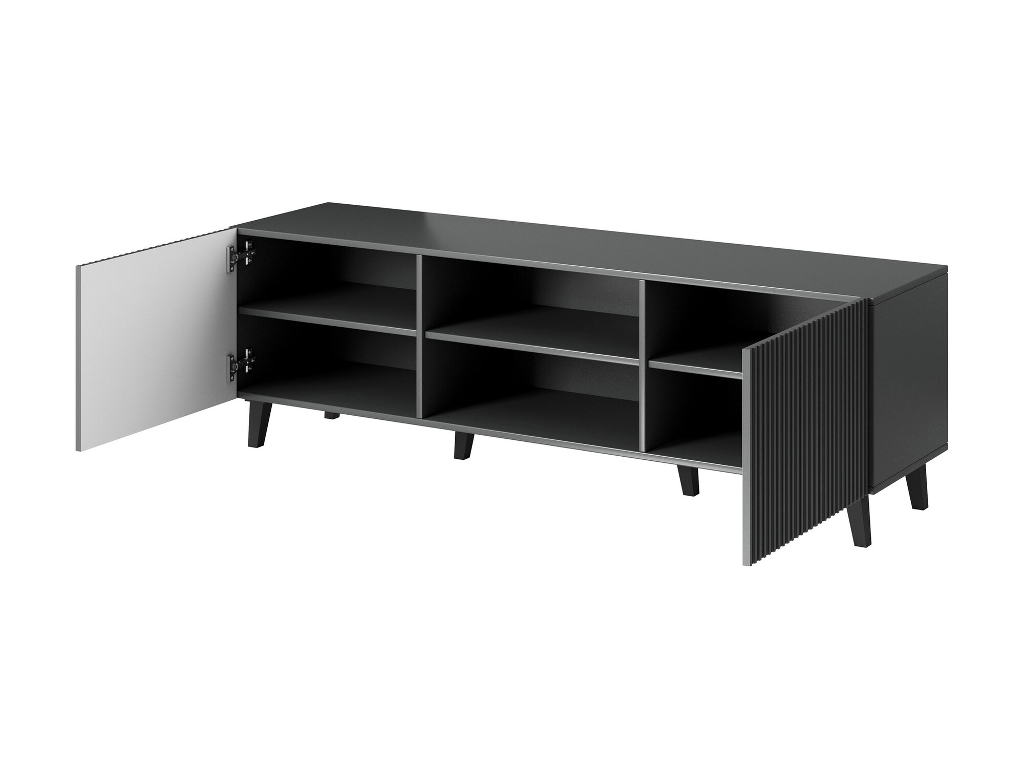 Woonkamerset Remeta 111 (Antraciet)