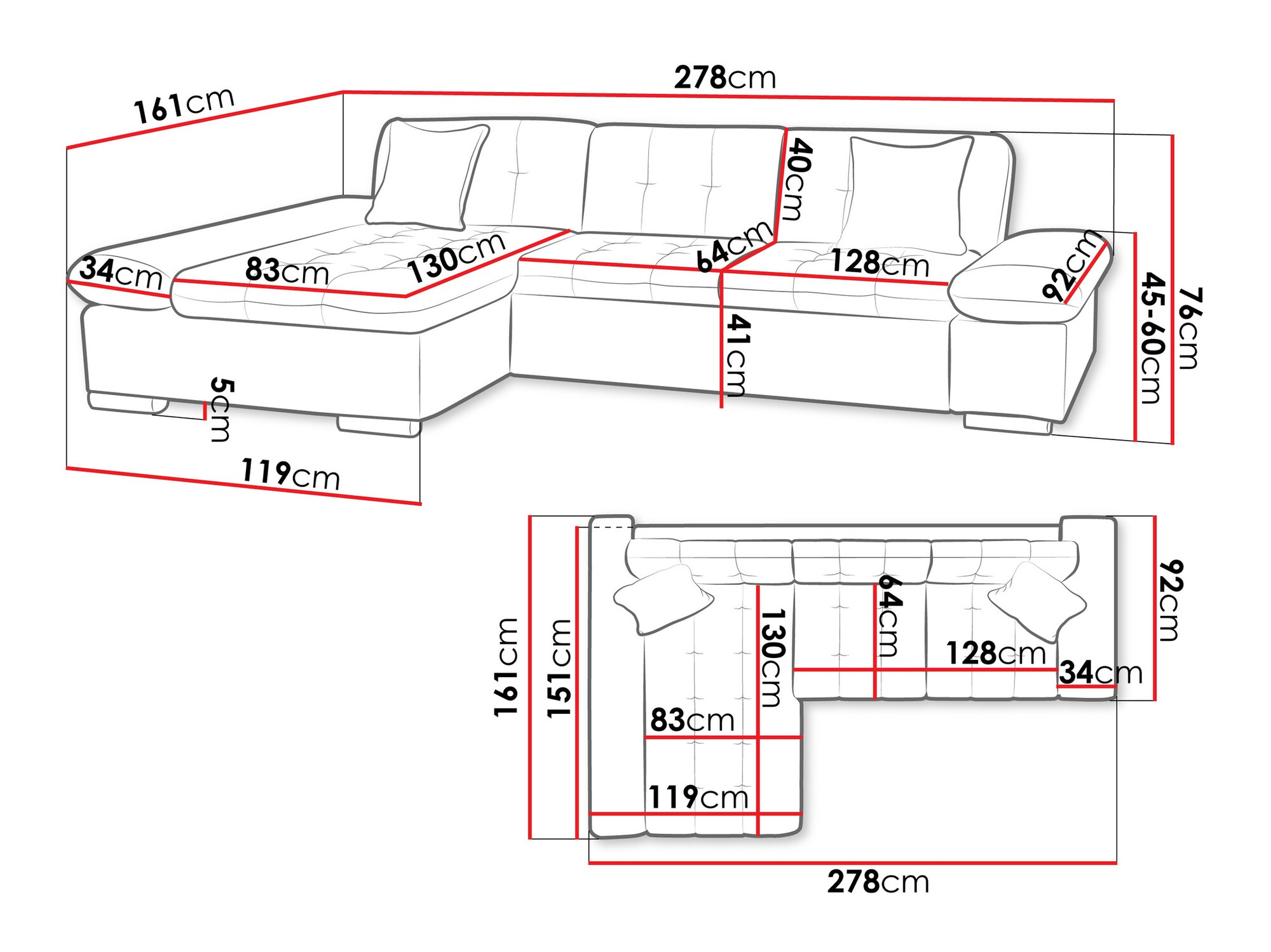 Hoekbank Comfivo 219 (Magni 206.11)