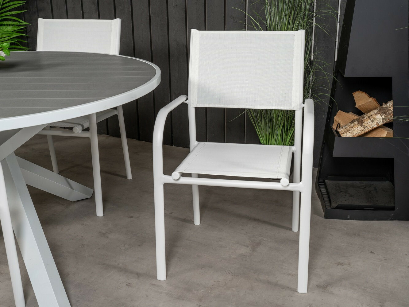Tafel en stoelen set Dallas 2355