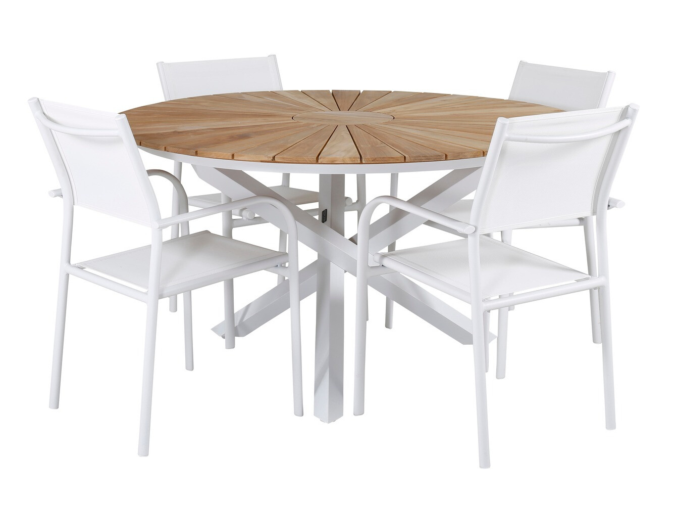 Tafel en stoelen set Dallas 543