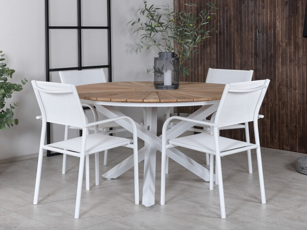 Tafel en stoelen set Dallas 543