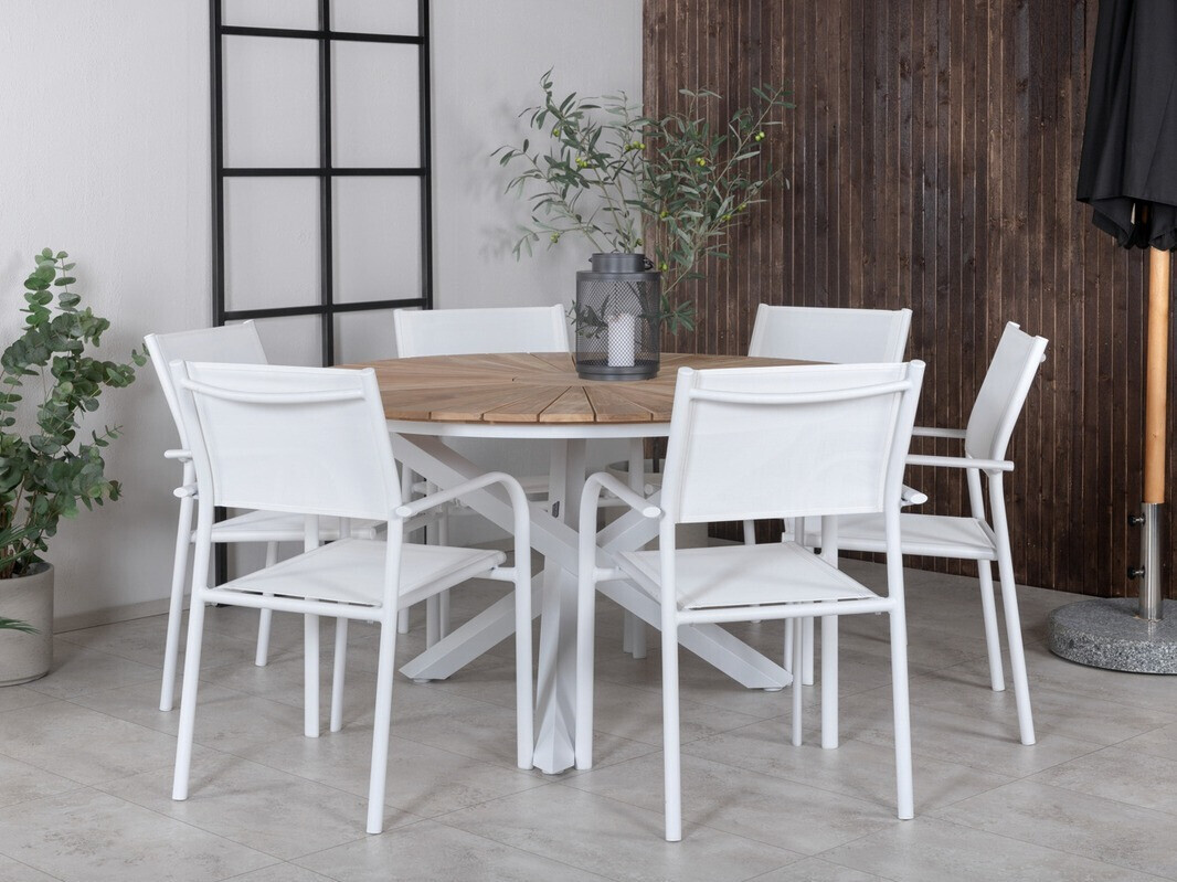 Tafel en stoelen set Dallas 544