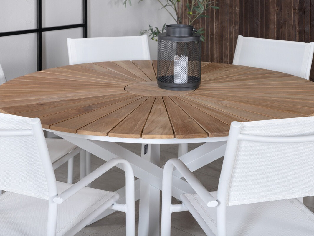 Tafel en stoelen set Dallas 544