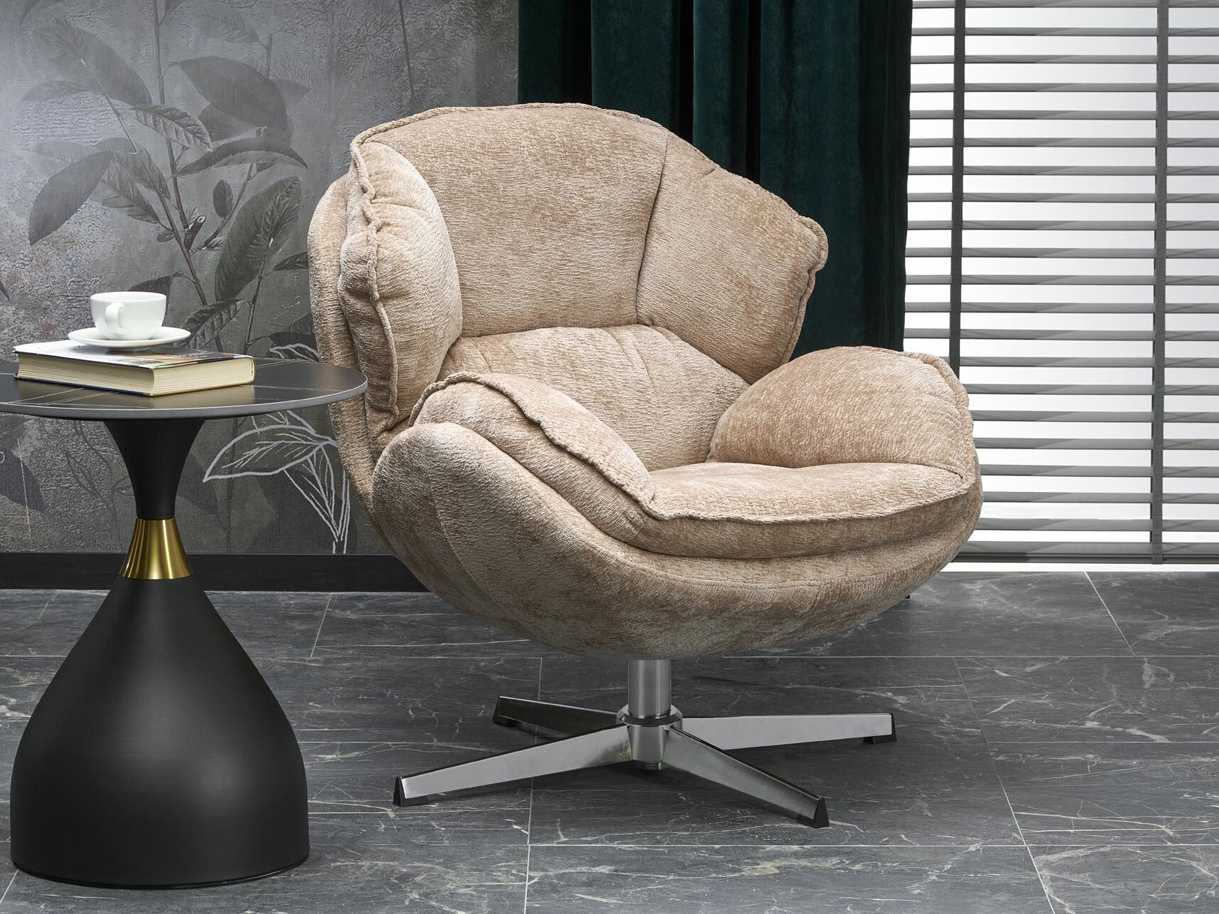 Fauteuil Houston 1958 (Beige)
