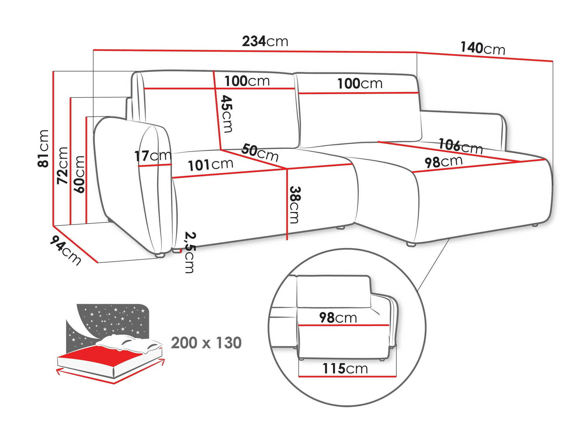 Hoekbank Temple 131 (Cruz 35)