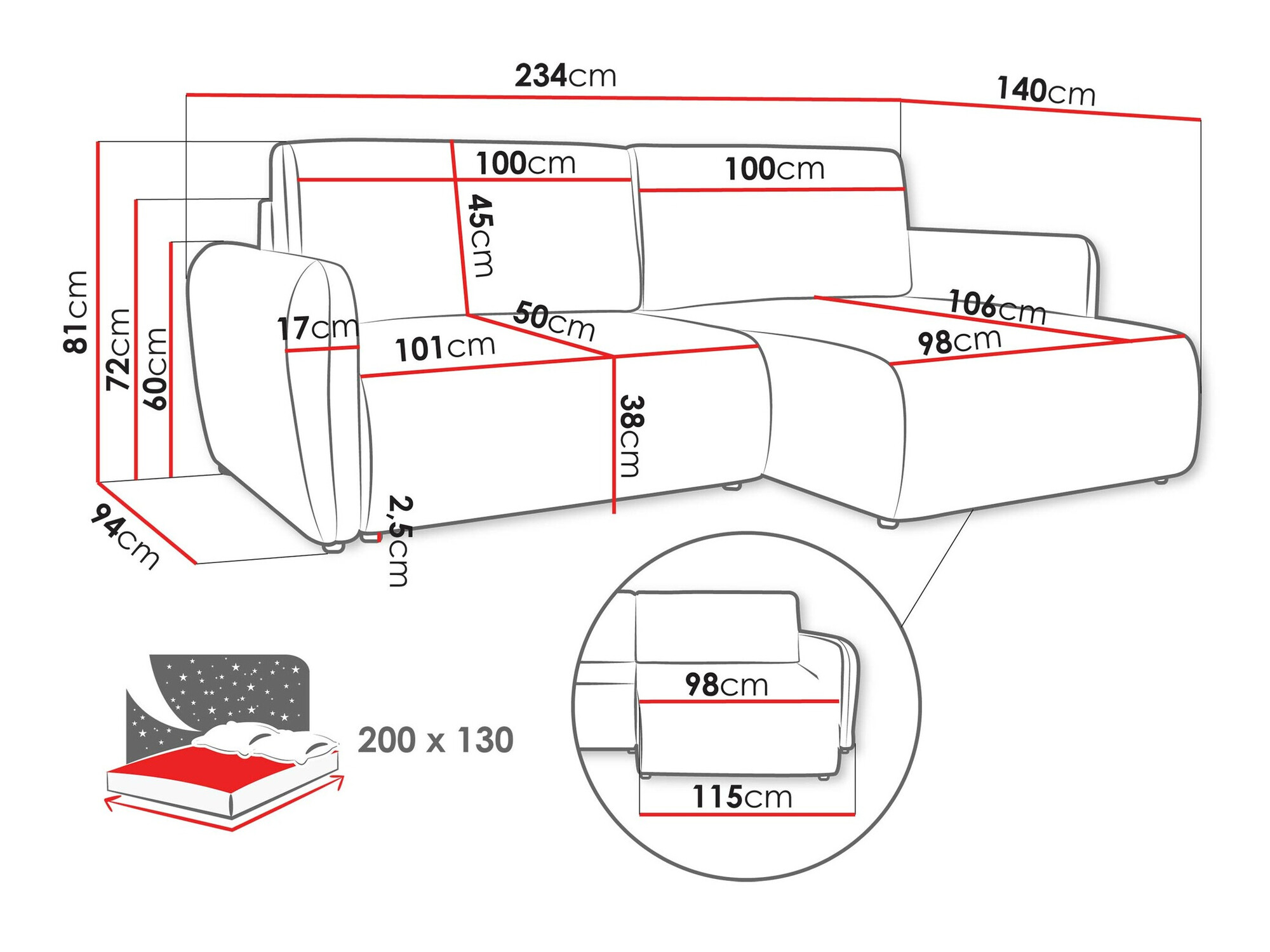 Hoekbank Temple 131 (Cruz 97)