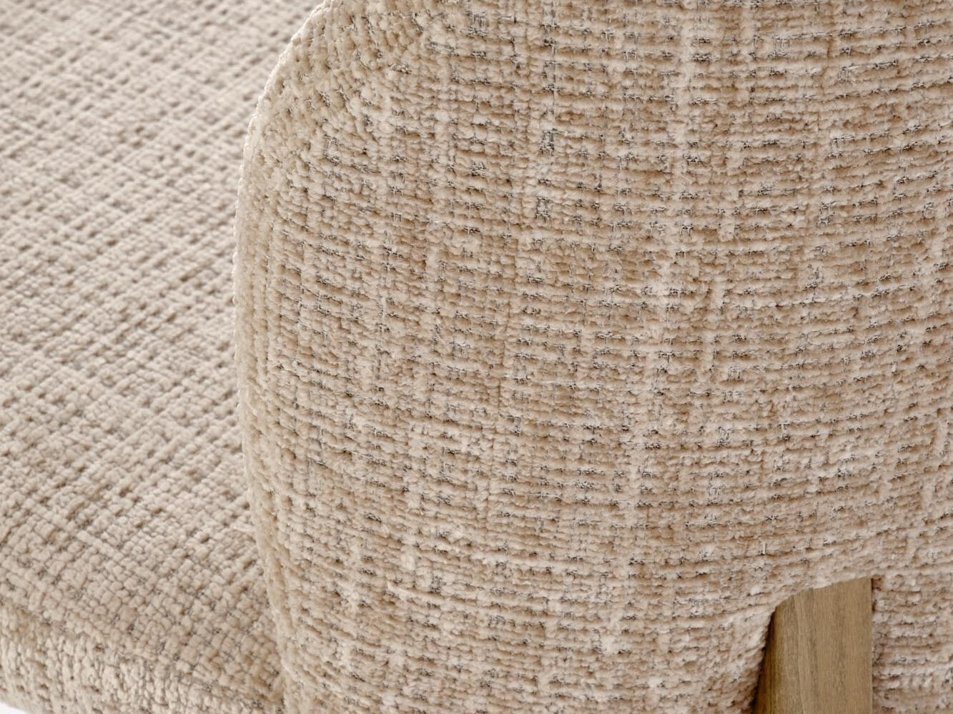 Stoel Houston 1931 (Beige + Notenhout)