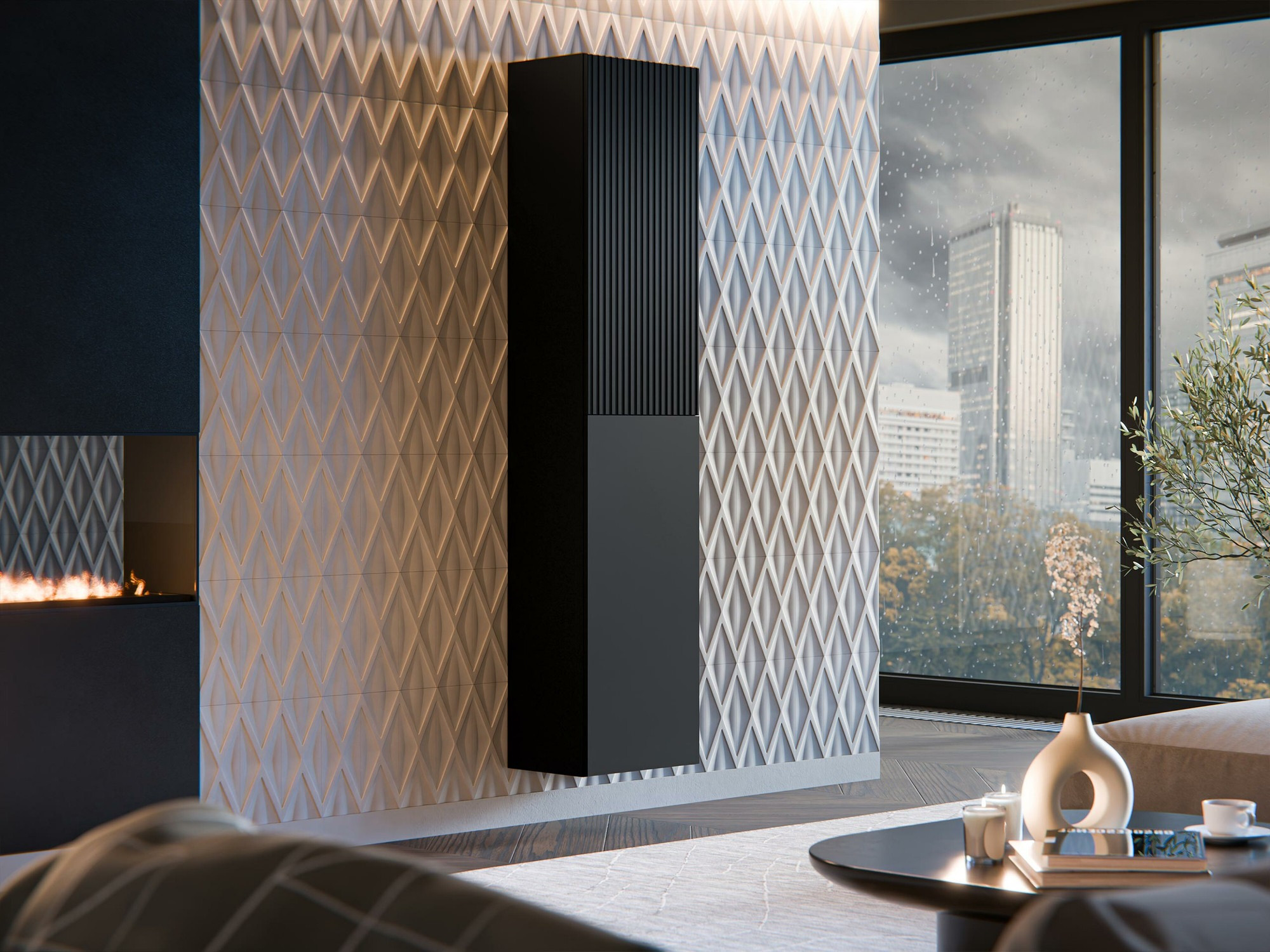 Wandplank Species (Zwart)