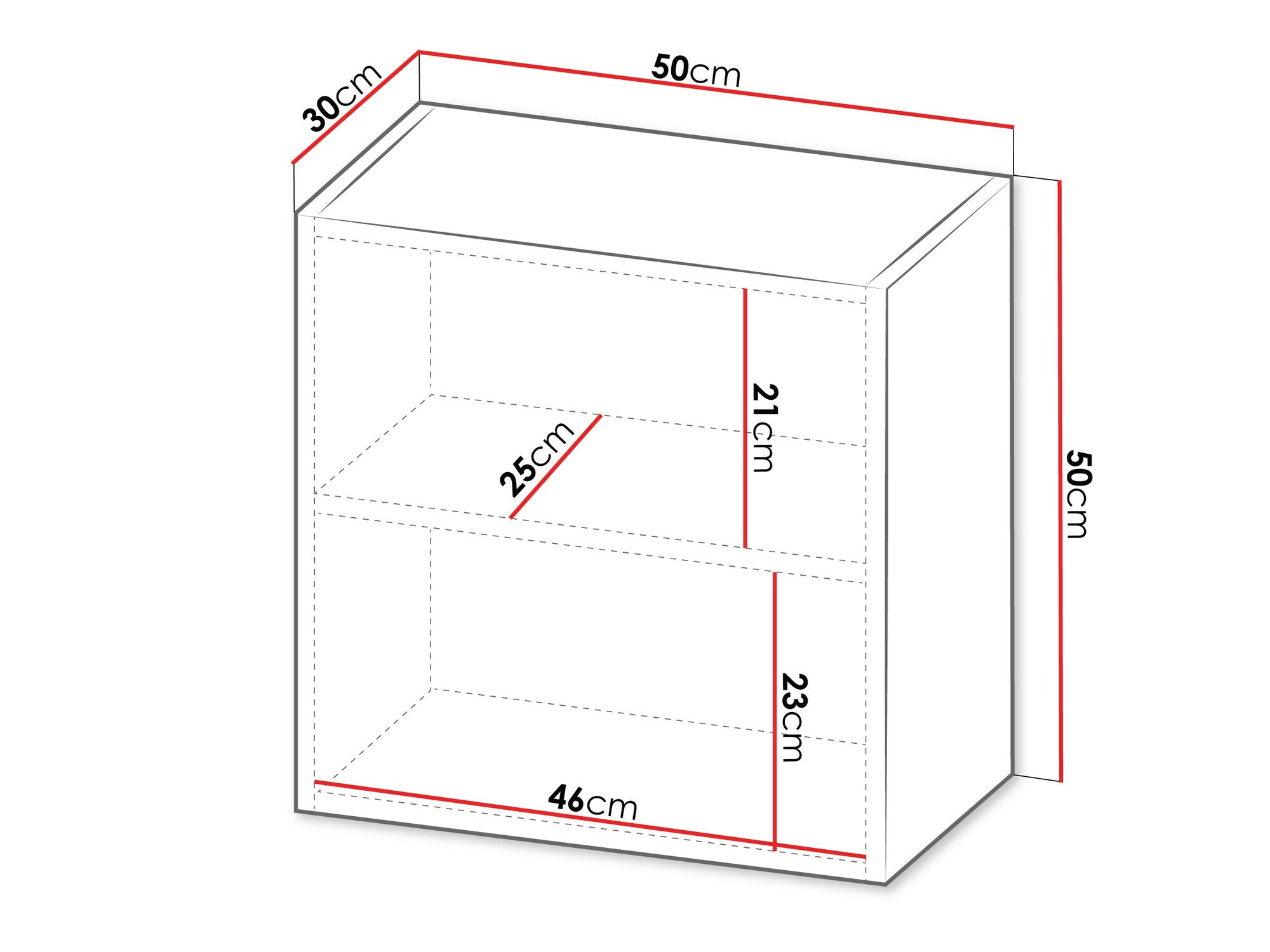 Wandkast Calveru 104 (Zwart + Wotan eik)