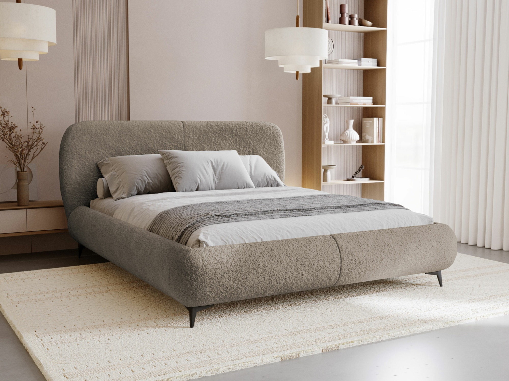 Bed Clovis 119 (Coral 50)