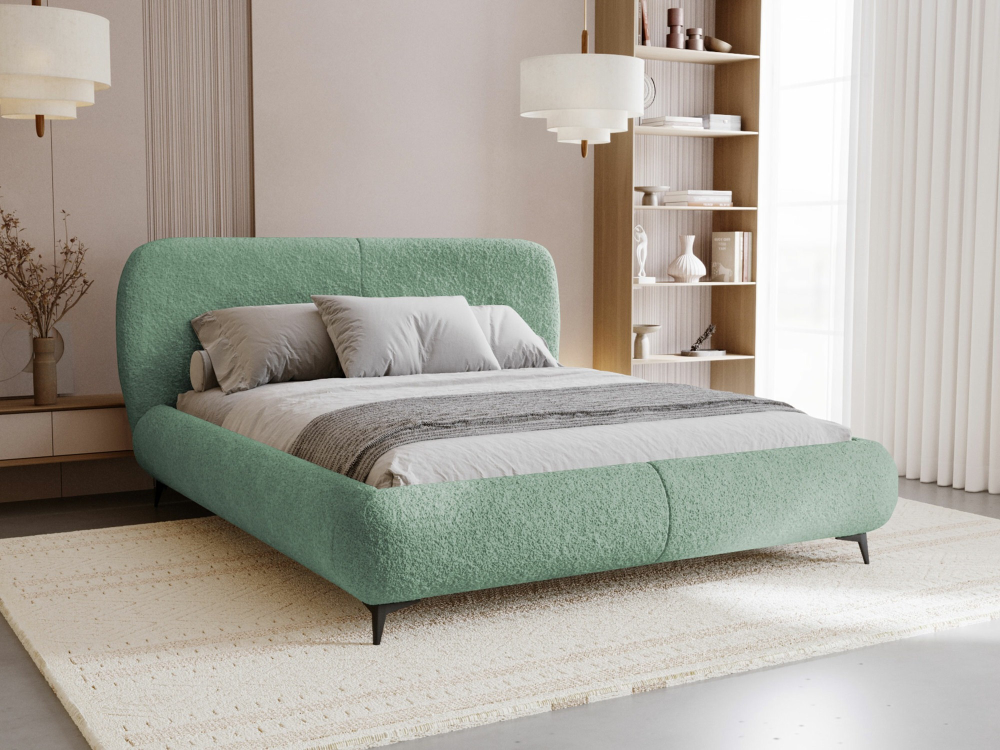 Bed Clovis 119 (Coral 55)