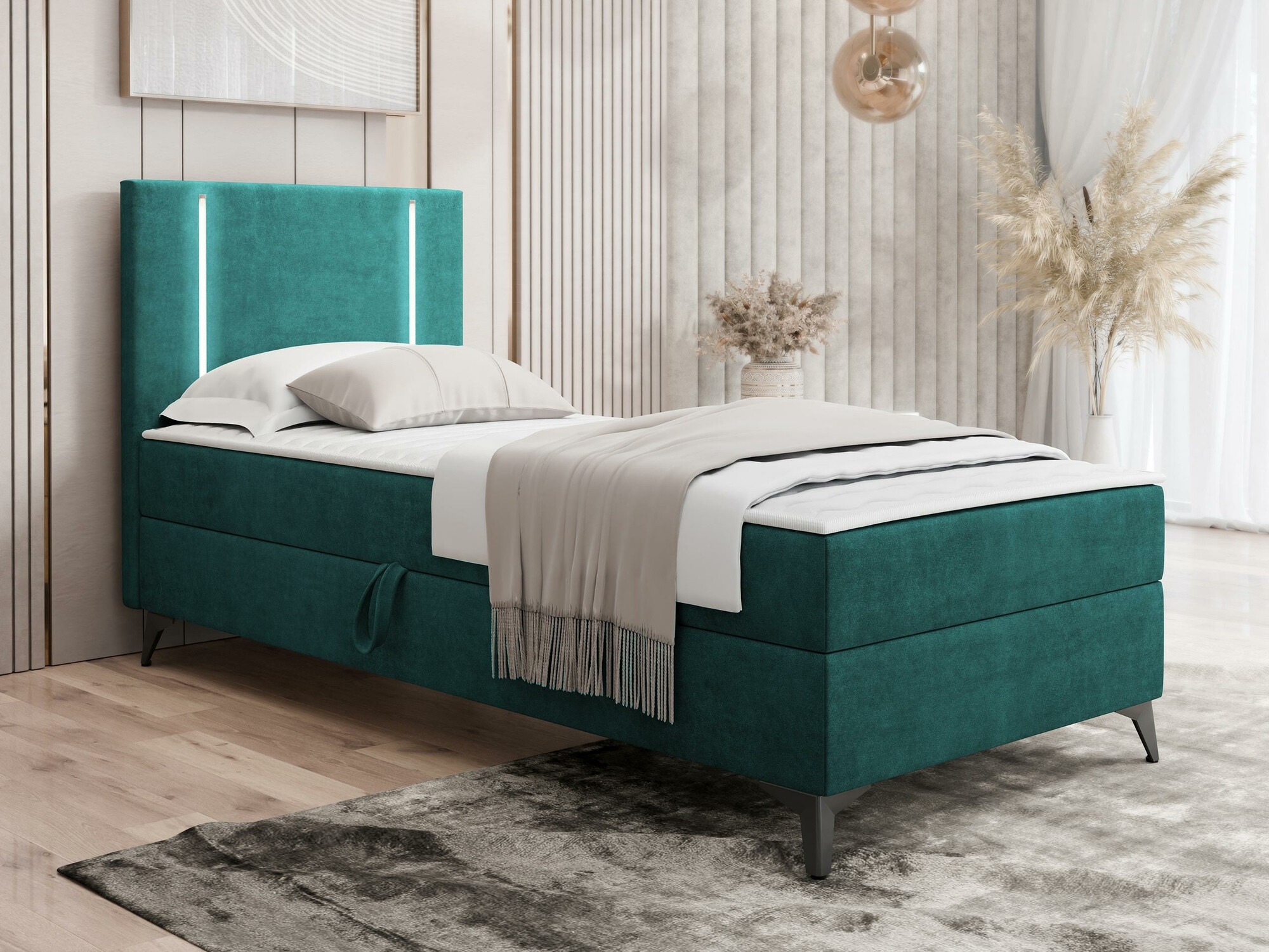 Boxspring Memphis 146 (Manila 37)
