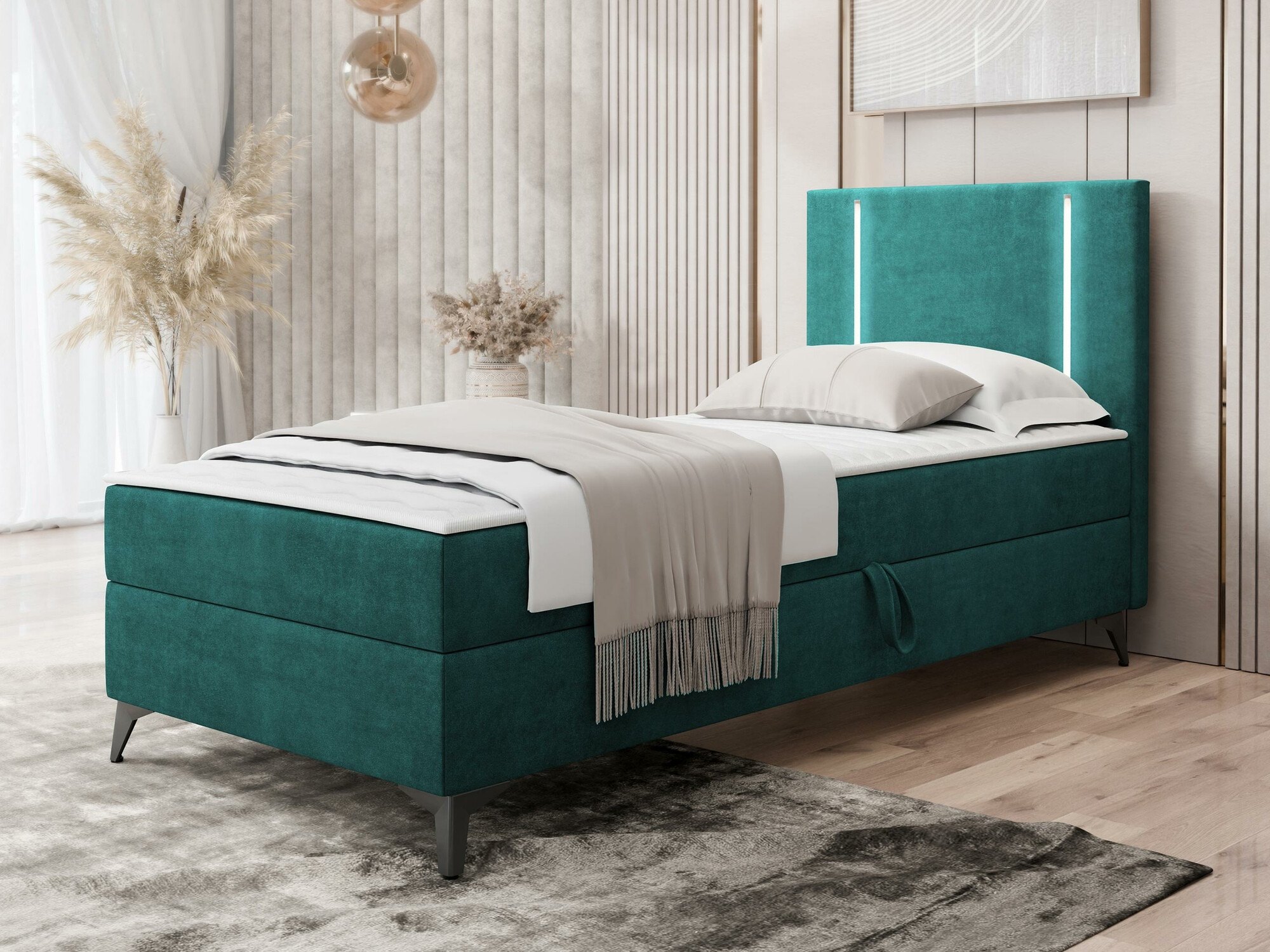 Boxspring Memphis 146 (Manila 37)