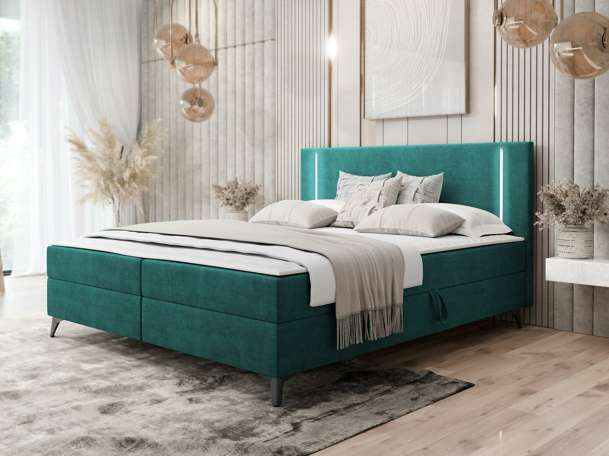 Boxspring Memphis 147 (Manila 37)