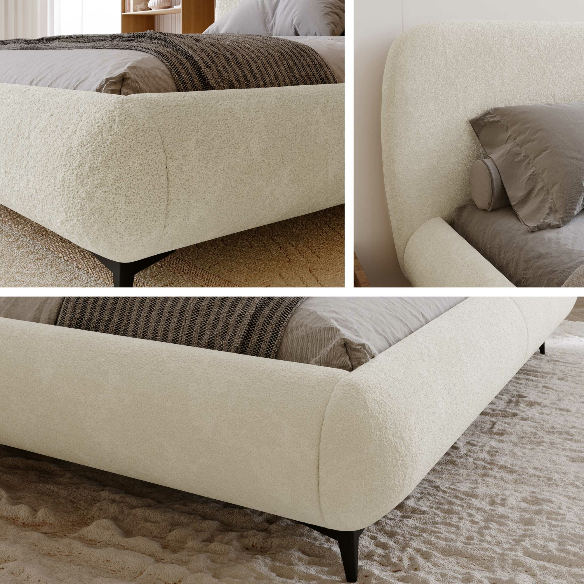 Bed Clovis 119 (Coral 65)